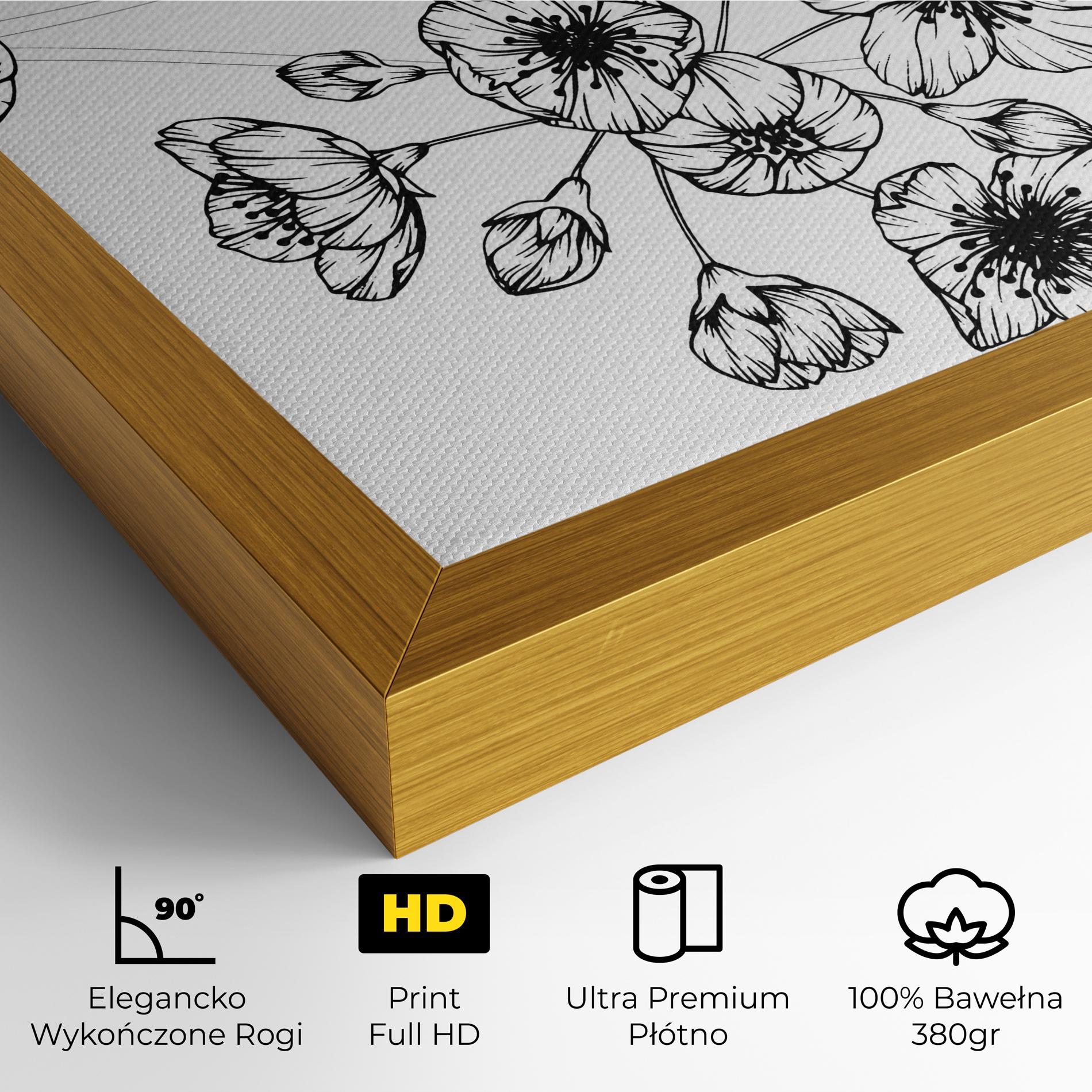 Obraz na Płótnie Sakura Line mockup 4