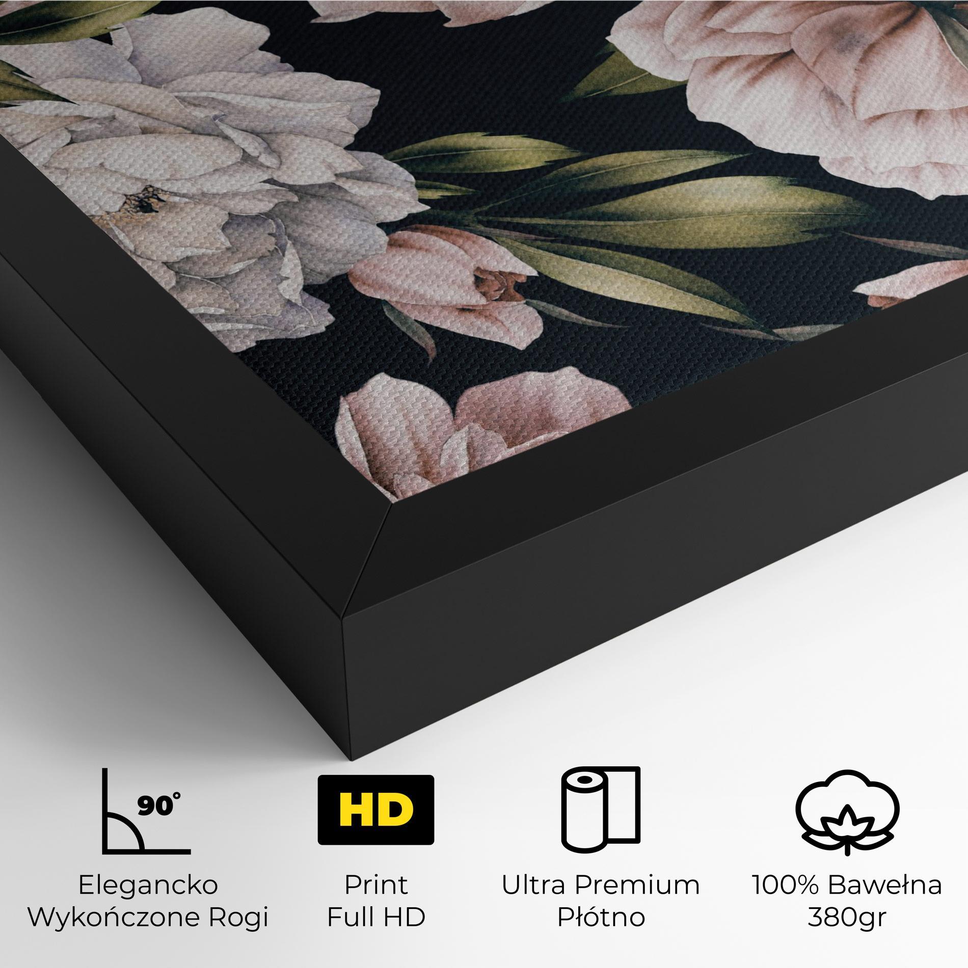 Obraz na Płótnie Flori De Bujori mockup 4