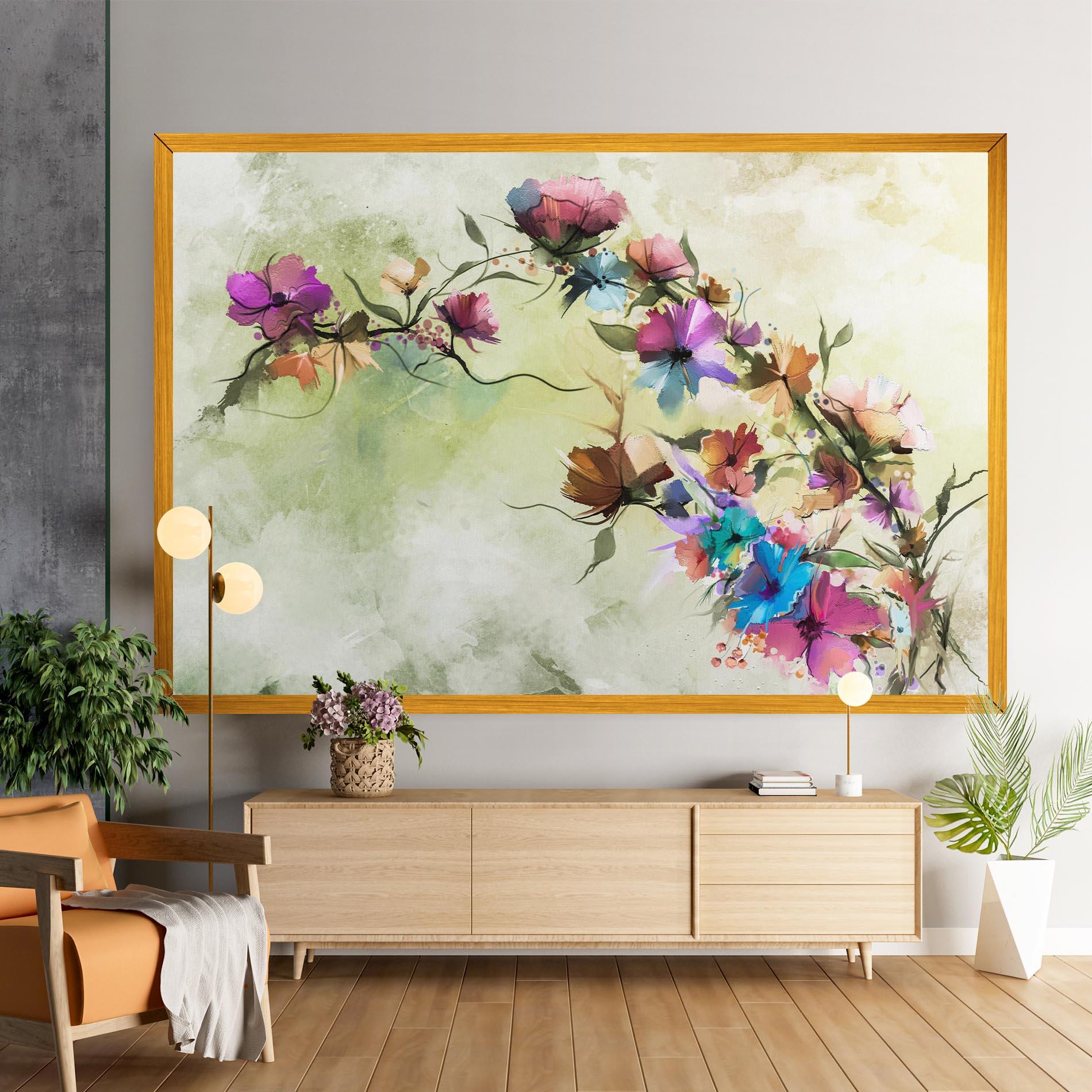 Obraz na Płótnie Ramura Cu Flori mockup 9