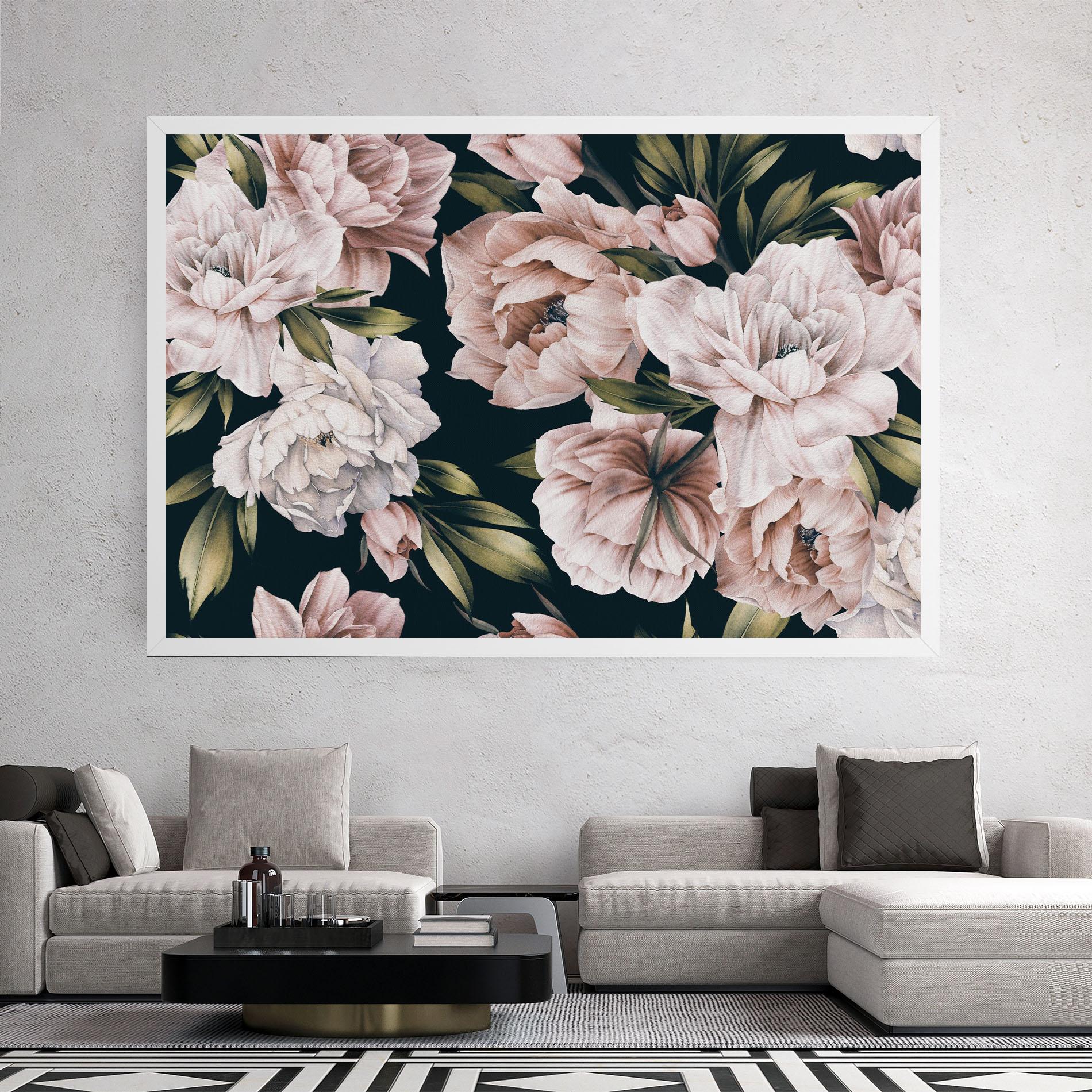 Obraz na Płótnie Flori De Bujori mockup 2