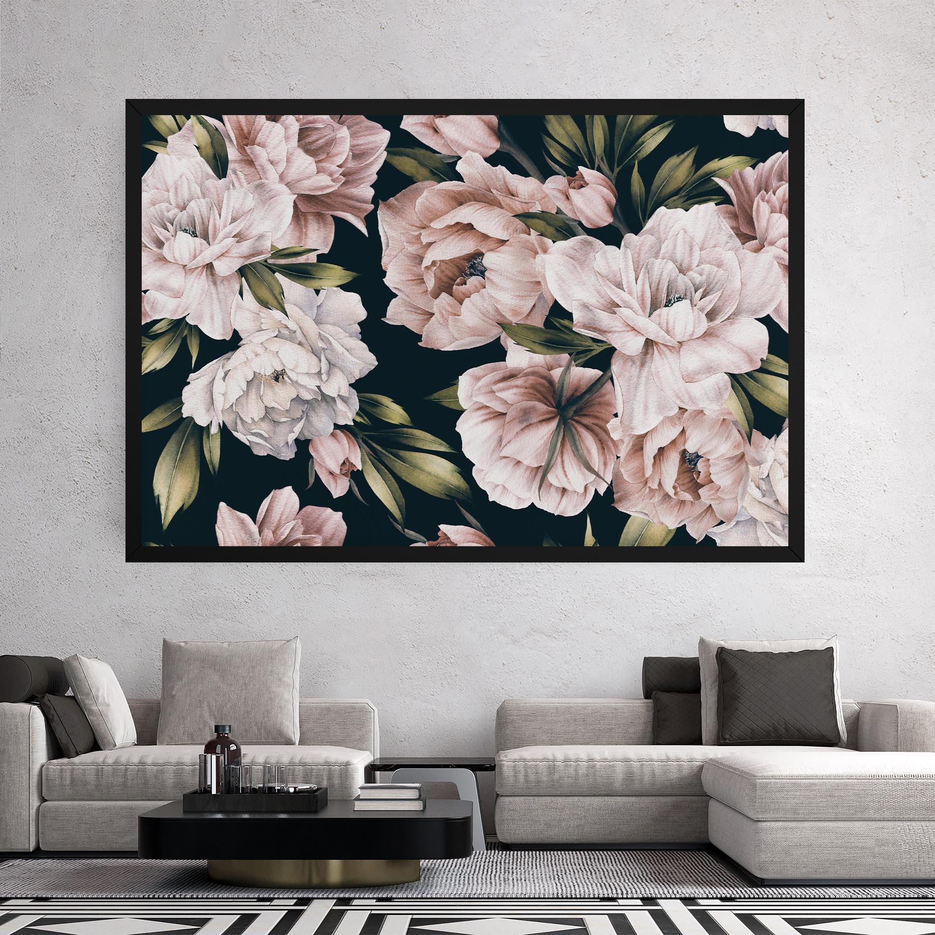 Obraz na Płótnie Flori De Bujori mockup 2