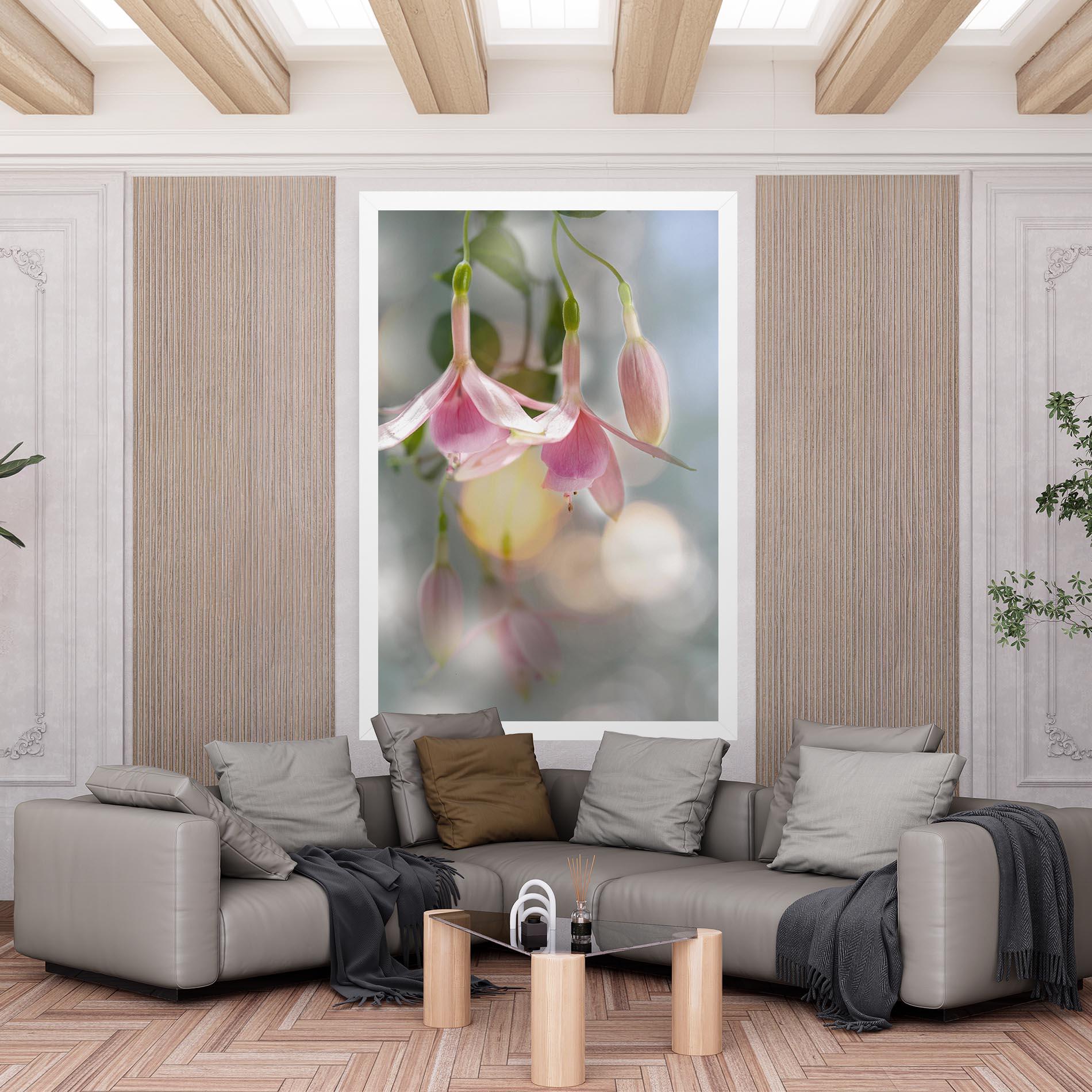 Obraz na Płótnie Dreamy Pink Exotic mockup 6