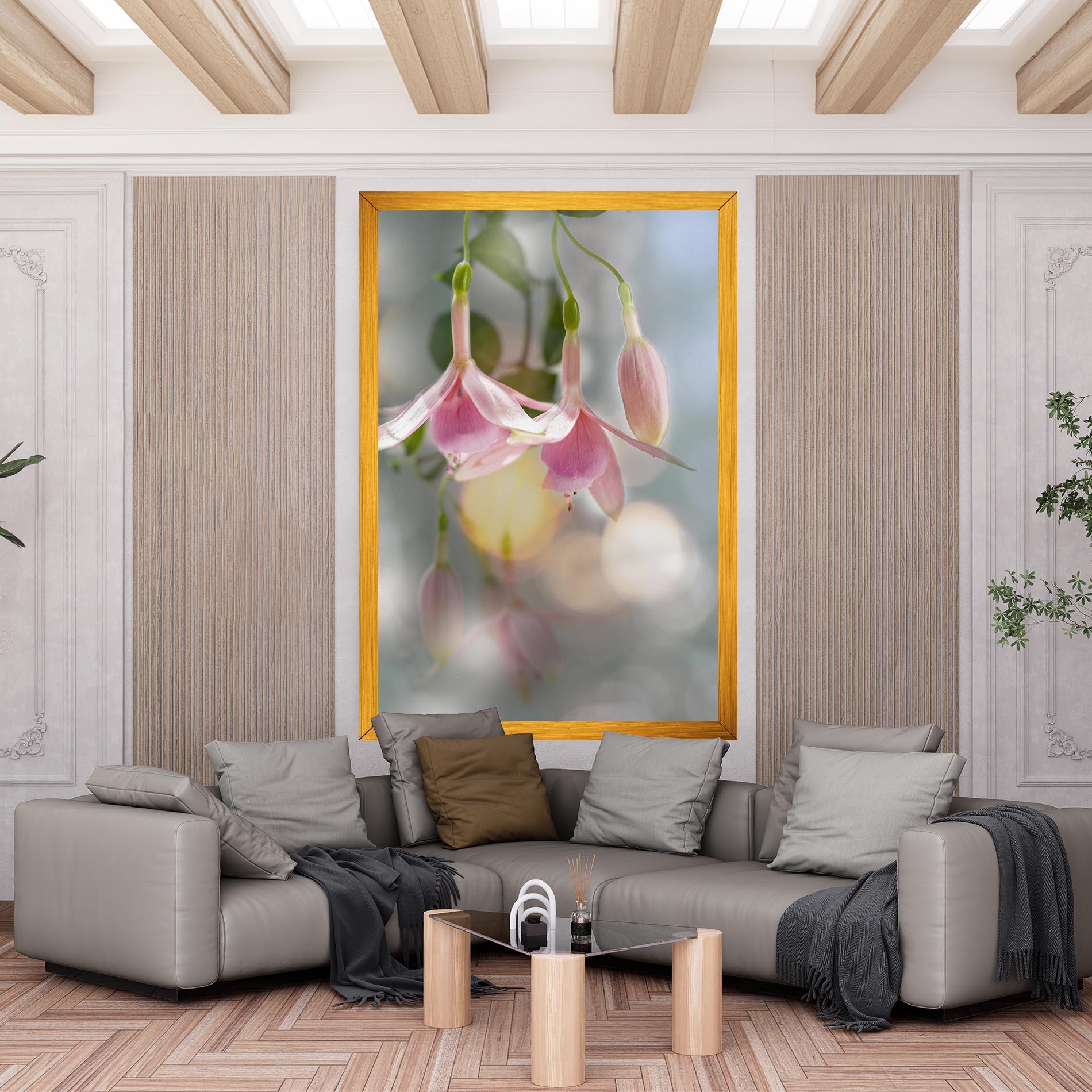 Obraz na Płótnie Dreamy Pink Exotic mockup 6