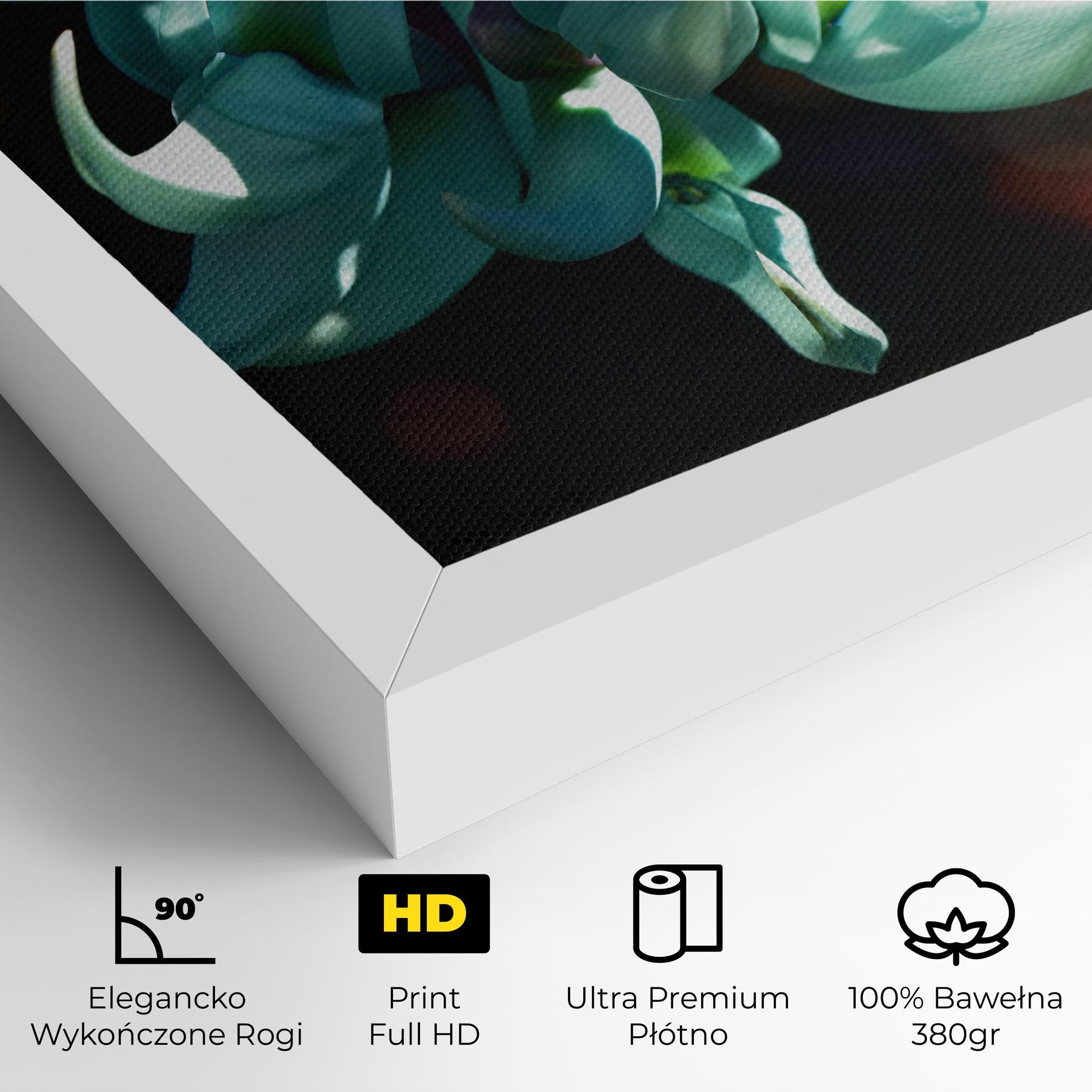 Obraz na Płótnie Pastel Green Plant mockup 4