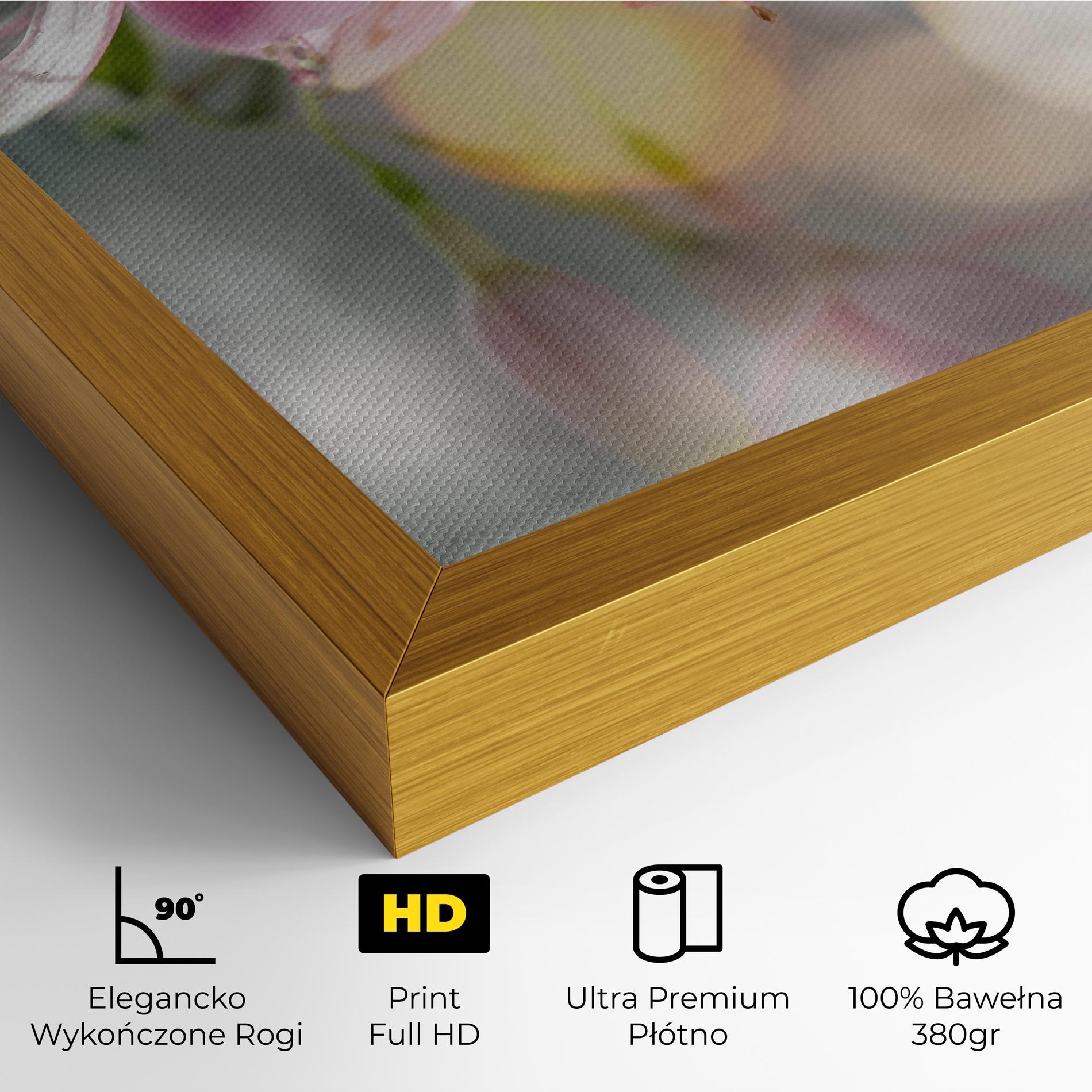 Obraz na Płótnie Dreamy Pink Exotic mockup 4