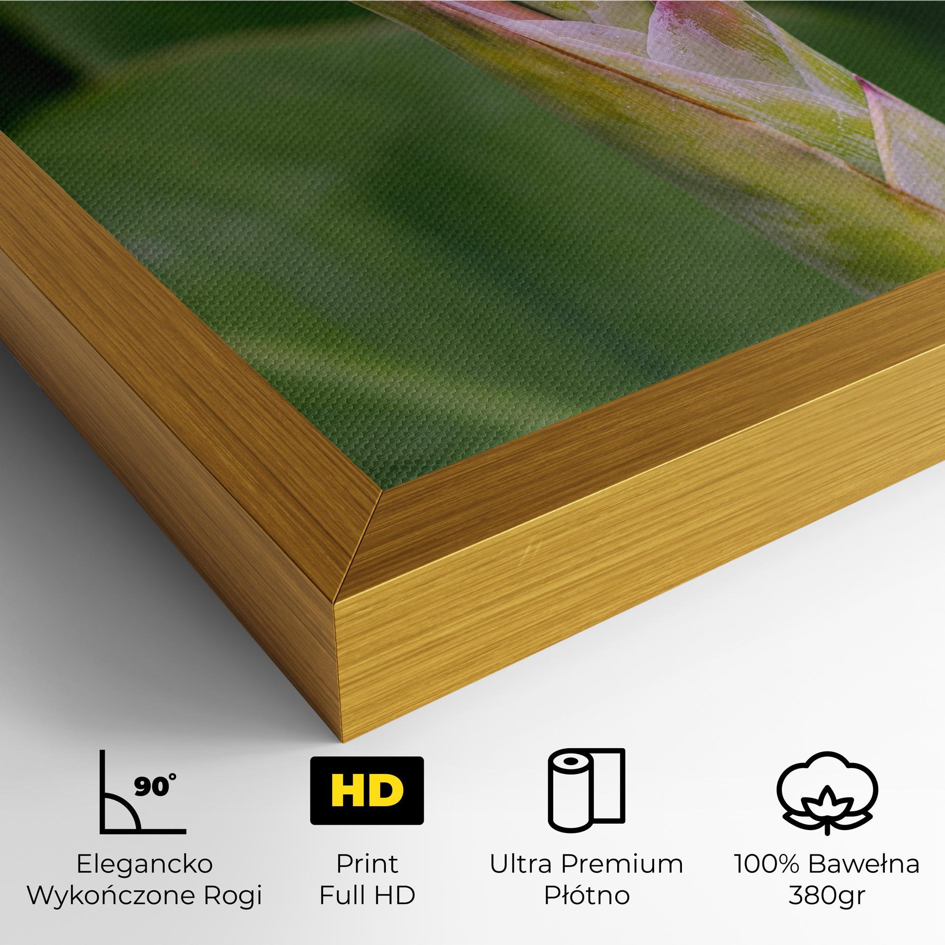 Obraz na Płótnie Light Pink Exotic mockup 4