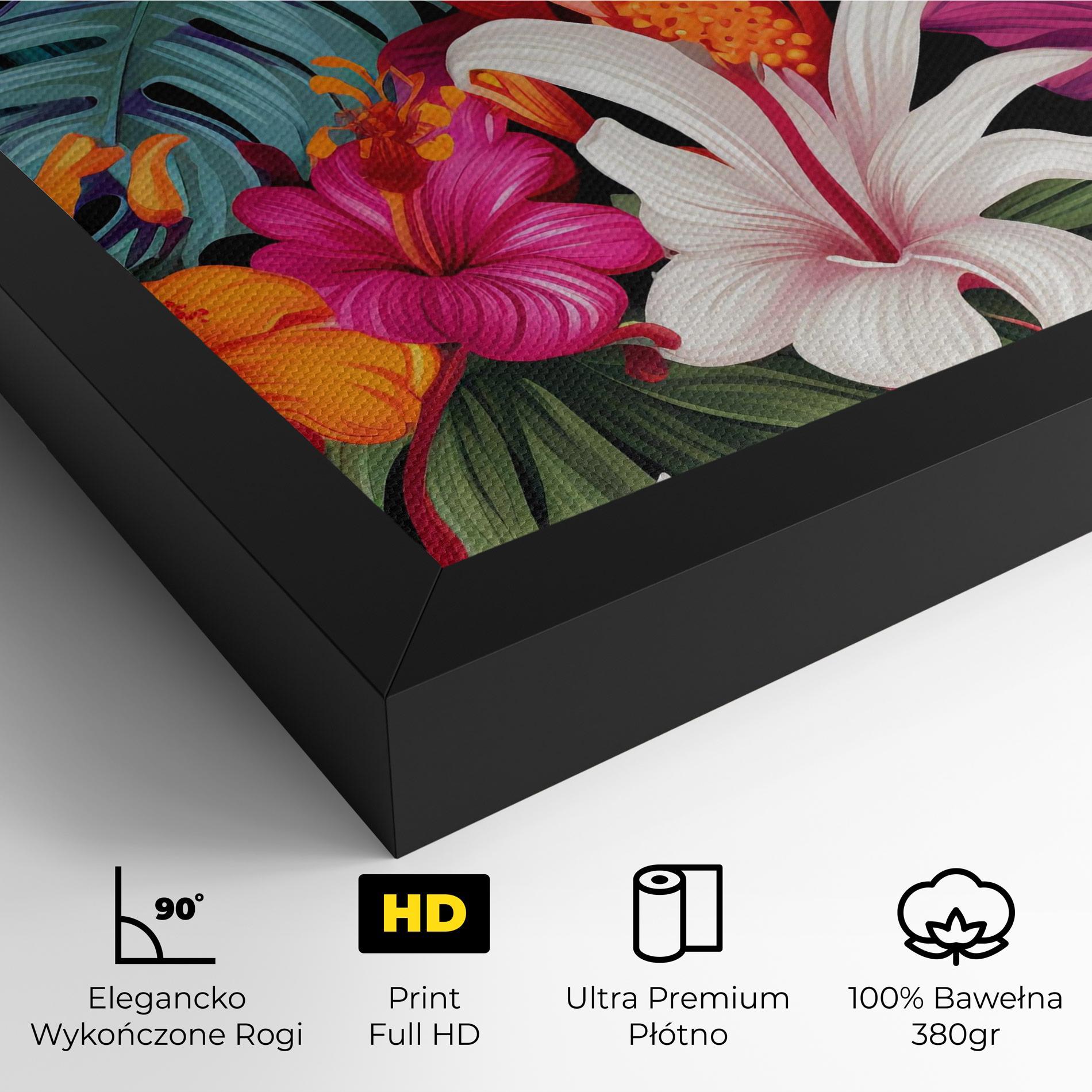 Obraz na Płótnie Exotic Patern mockup 4