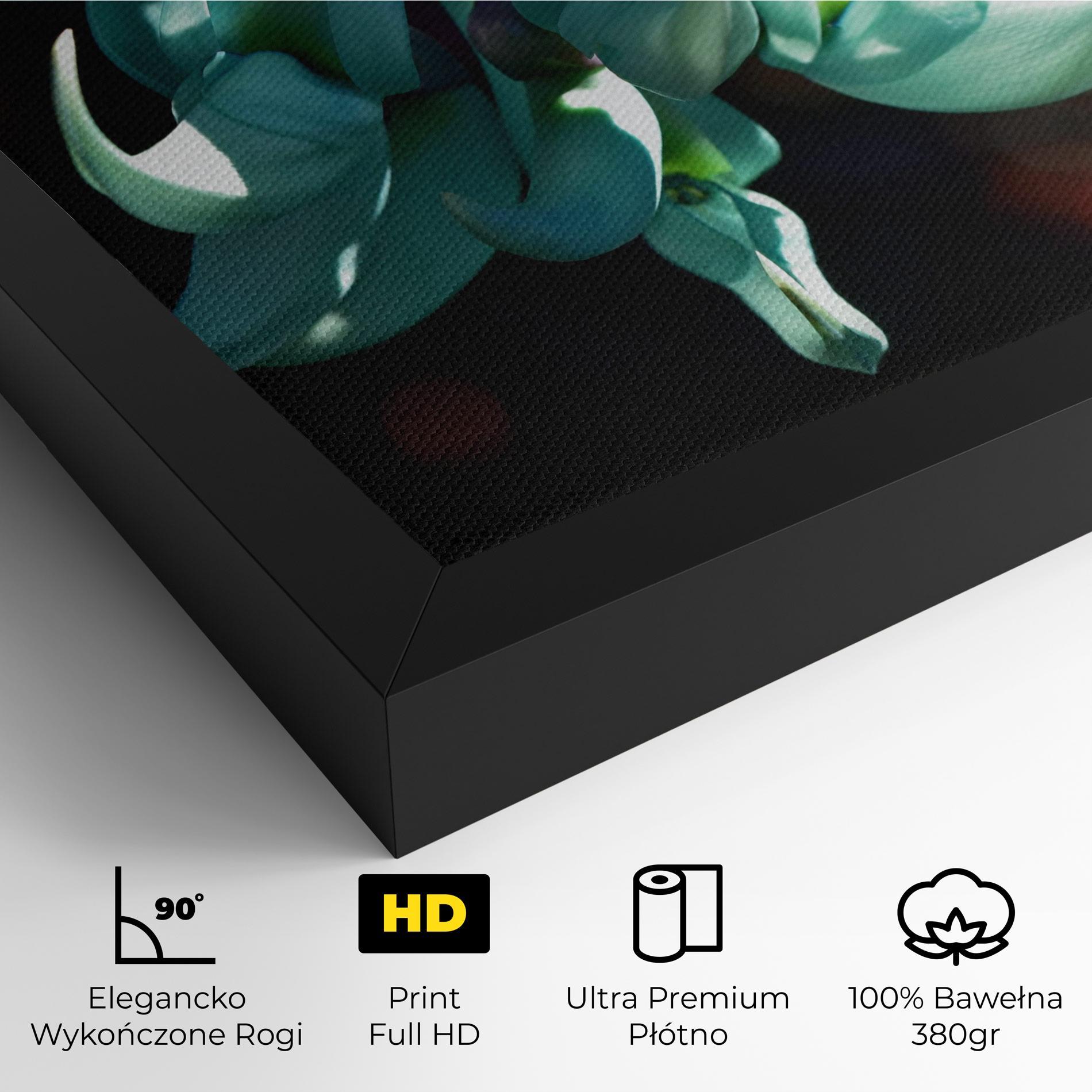 Obraz na Płótnie Pastel Green Plant mockup 4