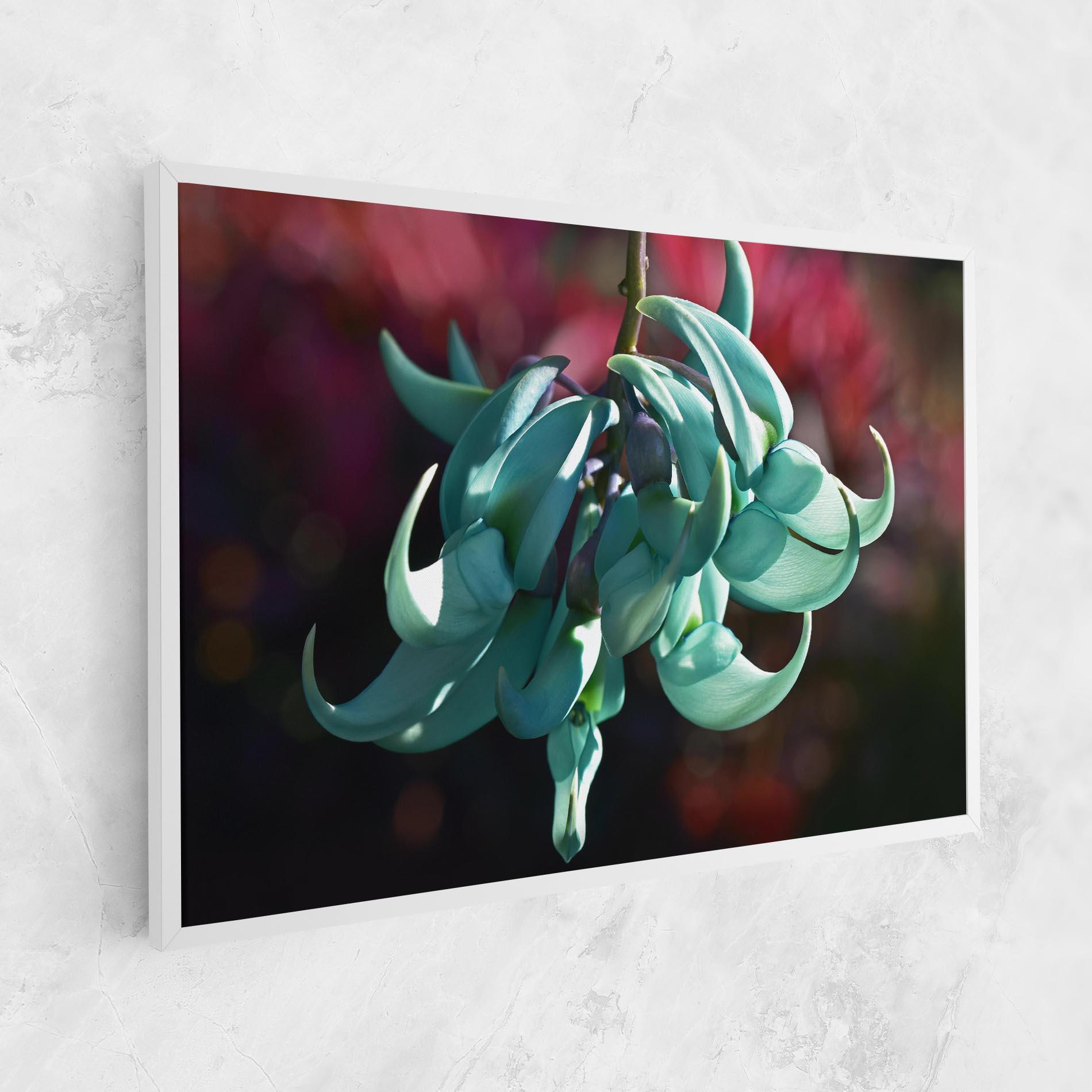 Obraz na Płótnie Pastel Green Plant mockup 1