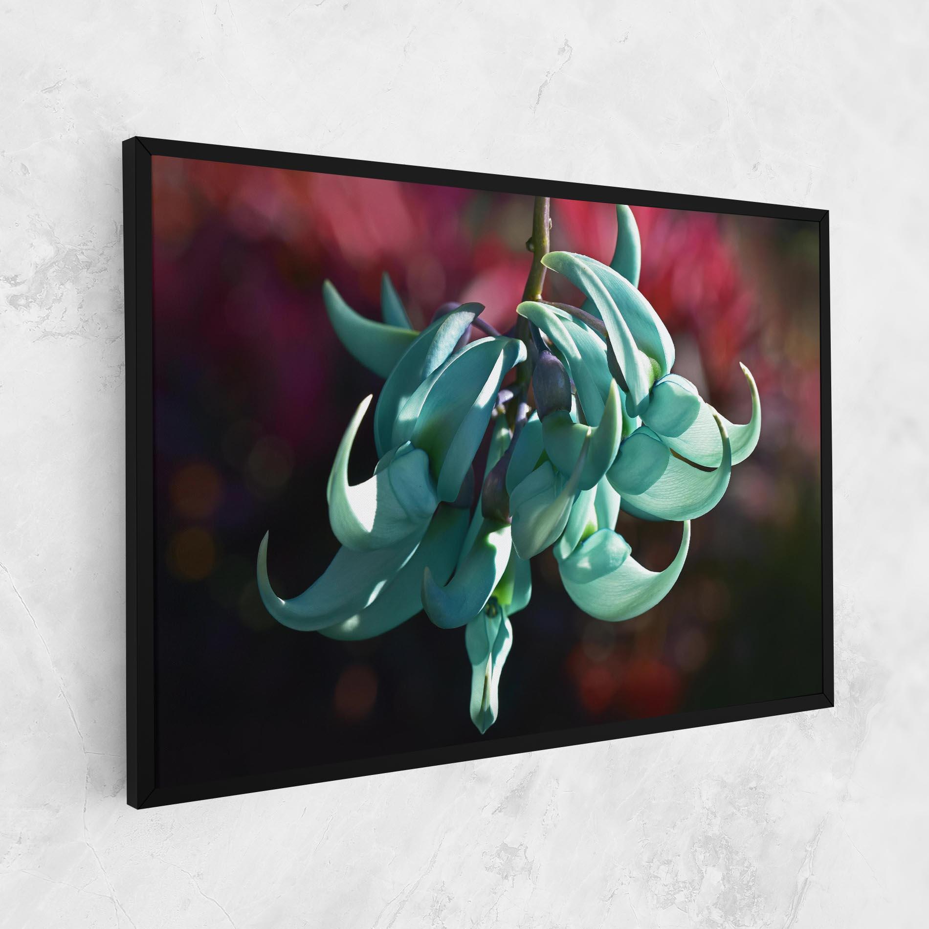 Obraz na Płótnie Pastel Green Plant mockup 1