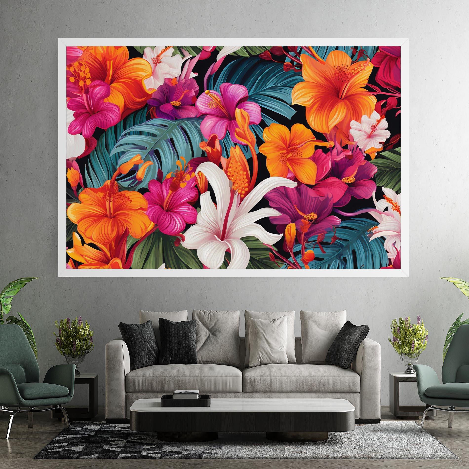 Obraz na Płótnie Exotic Patern mockup 7