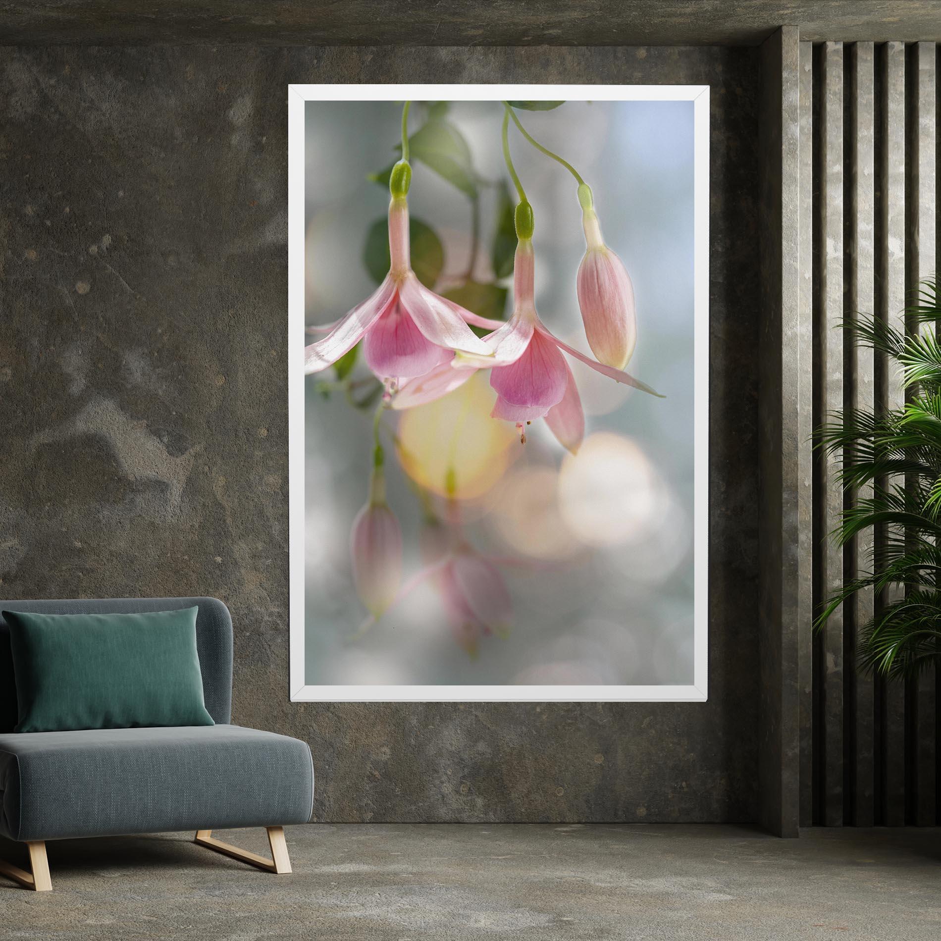 Obraz na Płótnie Dreamy Pink Exotic mockup 7