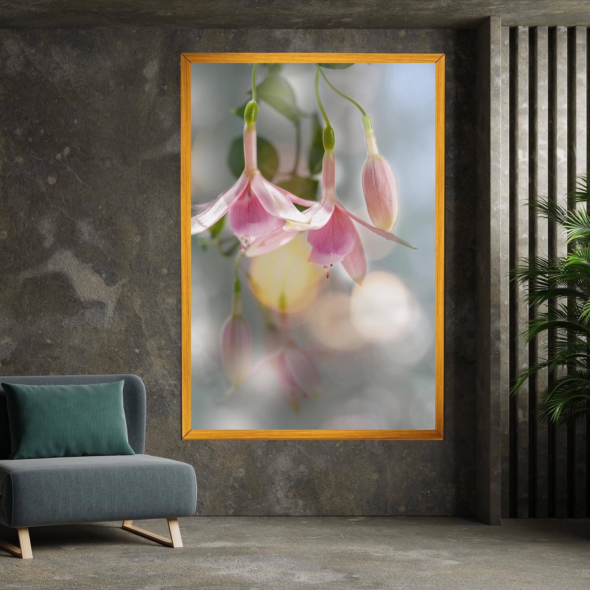 Obraz na Płótnie Dreamy Pink Exotic mockup 7