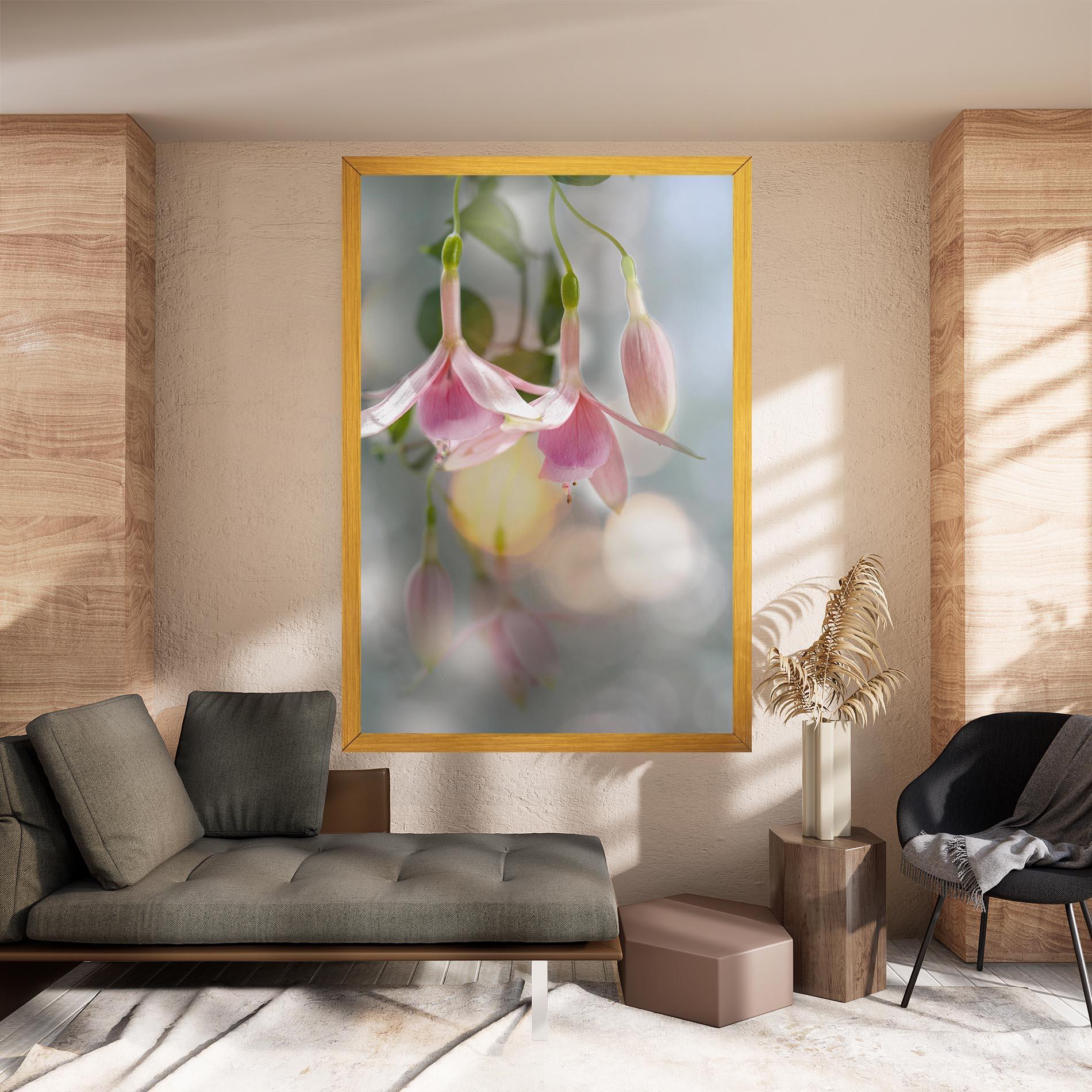 Obraz na Płótnie Dreamy Pink Exotic mockup 8