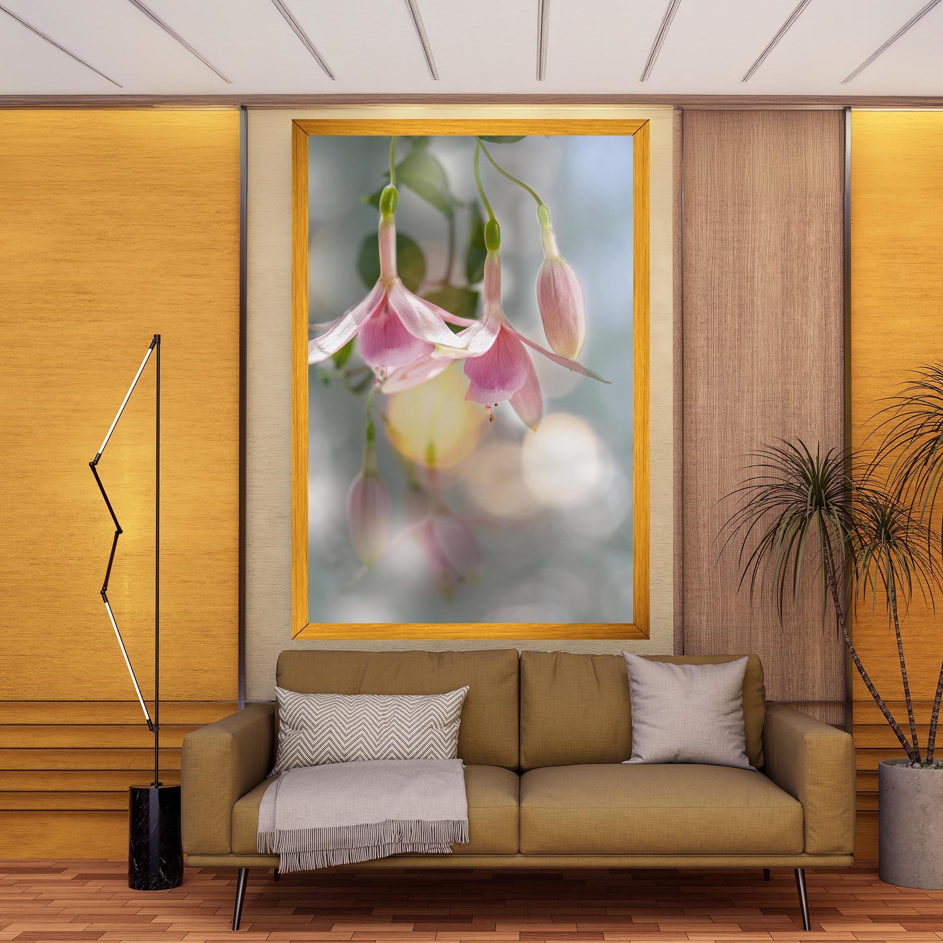 Obraz na Płótnie Dreamy Pink Exotic mockup 9