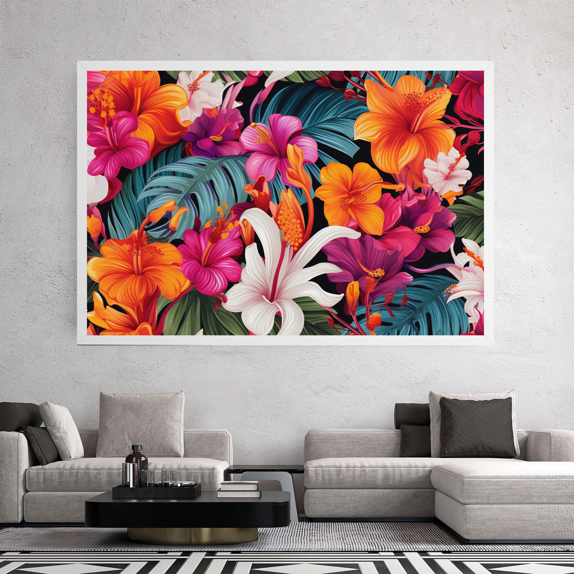 Obraz na Płótnie Exotic Patern mockup 2