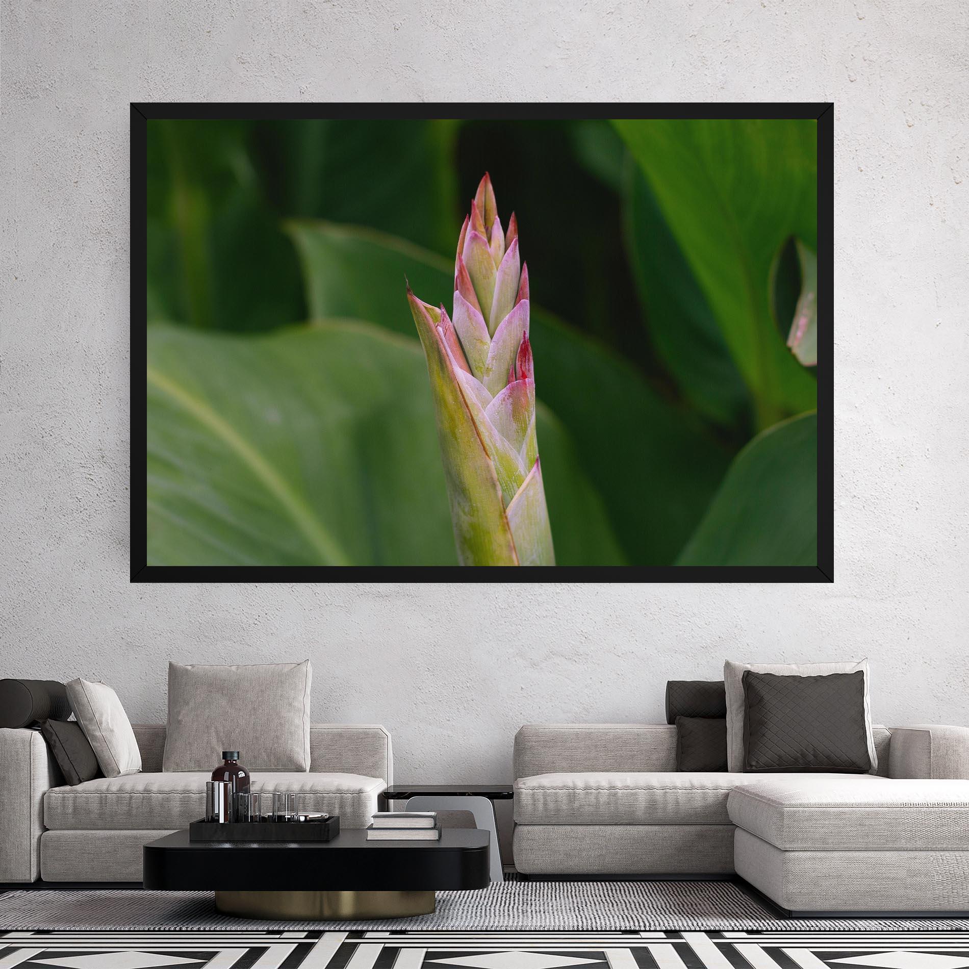 Obraz na Płótnie Light Pink Exotic mockup 2