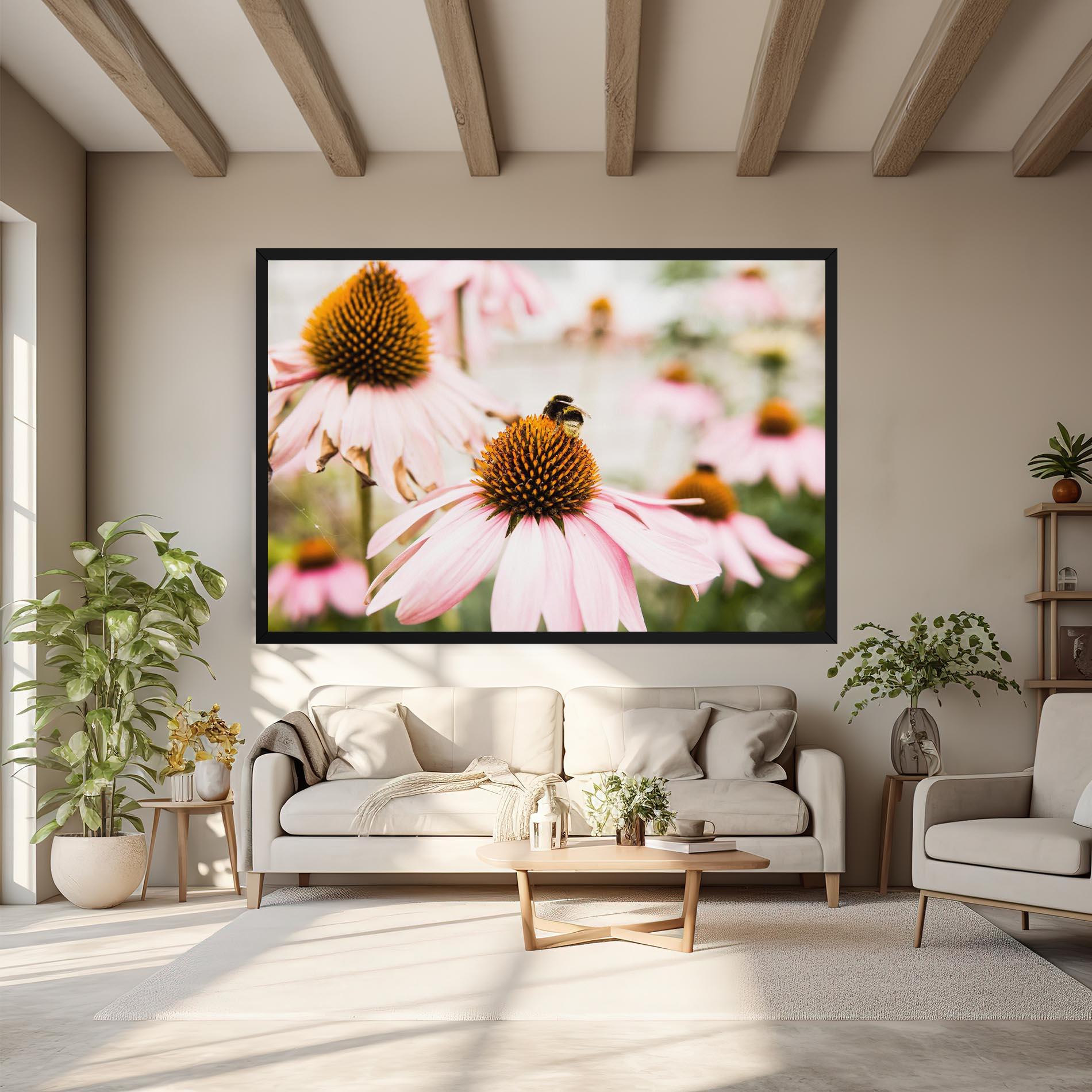 Obraz na Płótnie Daylight Flower mockup 6