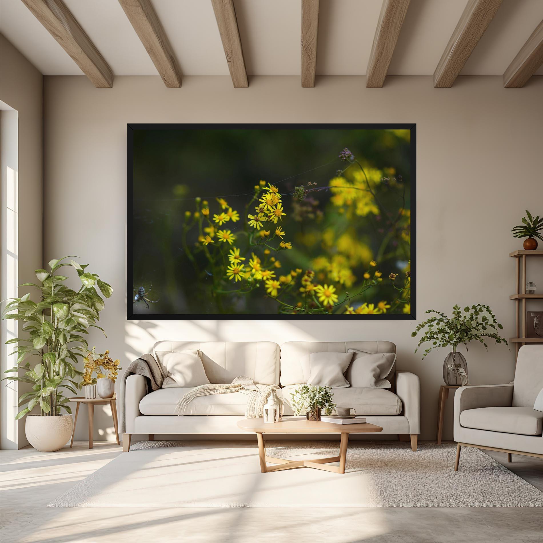 Obraz na Płótnie Small Wild Flowers mockup 6