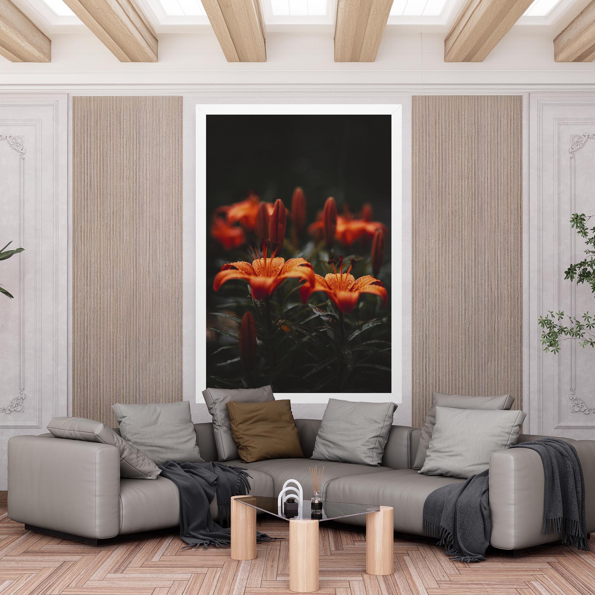 Obraz na Płótnie Dreamy Wild Flower mockup 6