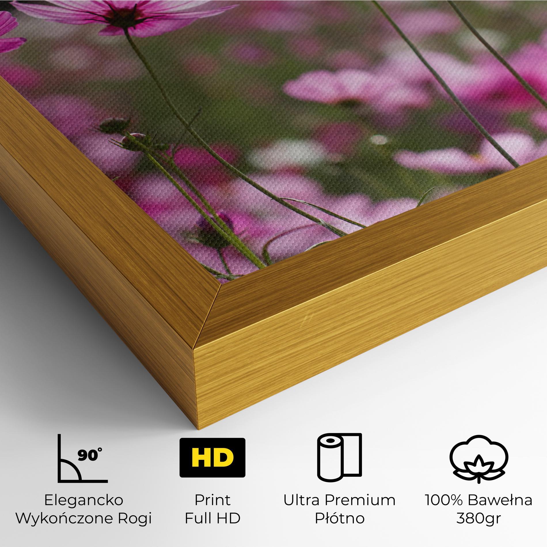 Obraz na Płótnie Cosmos Flower mockup 4