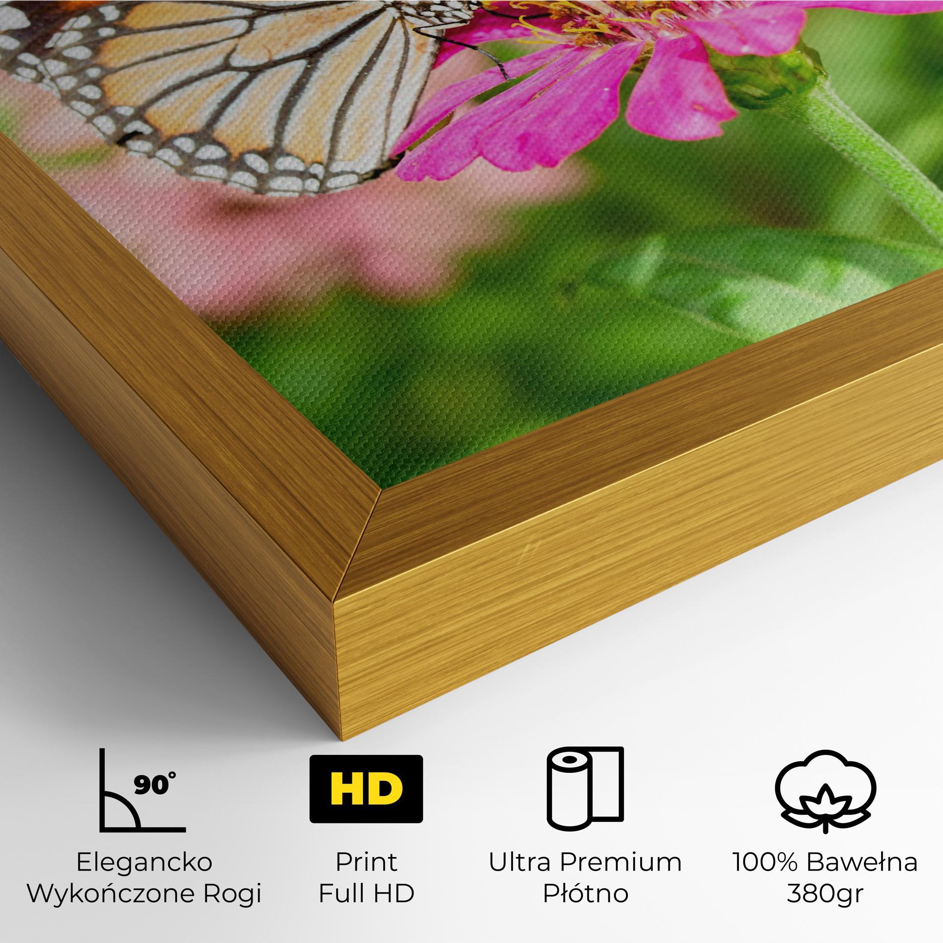 Obraz na Płótnie Daylight Butterfly mockup 4