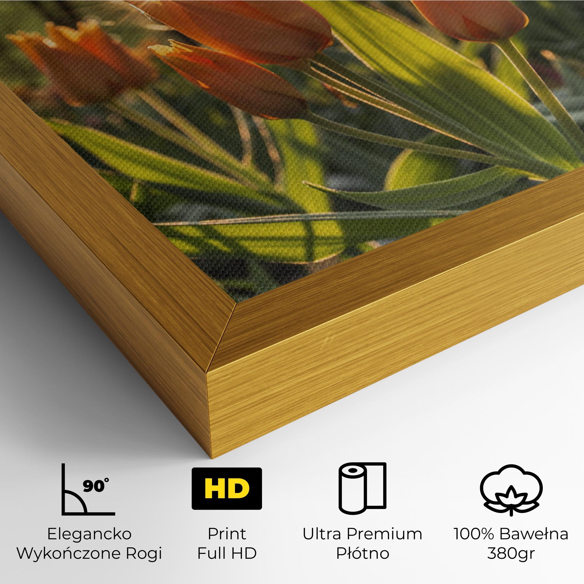 Obraz na Płótnie Forest Tulips mockup 4