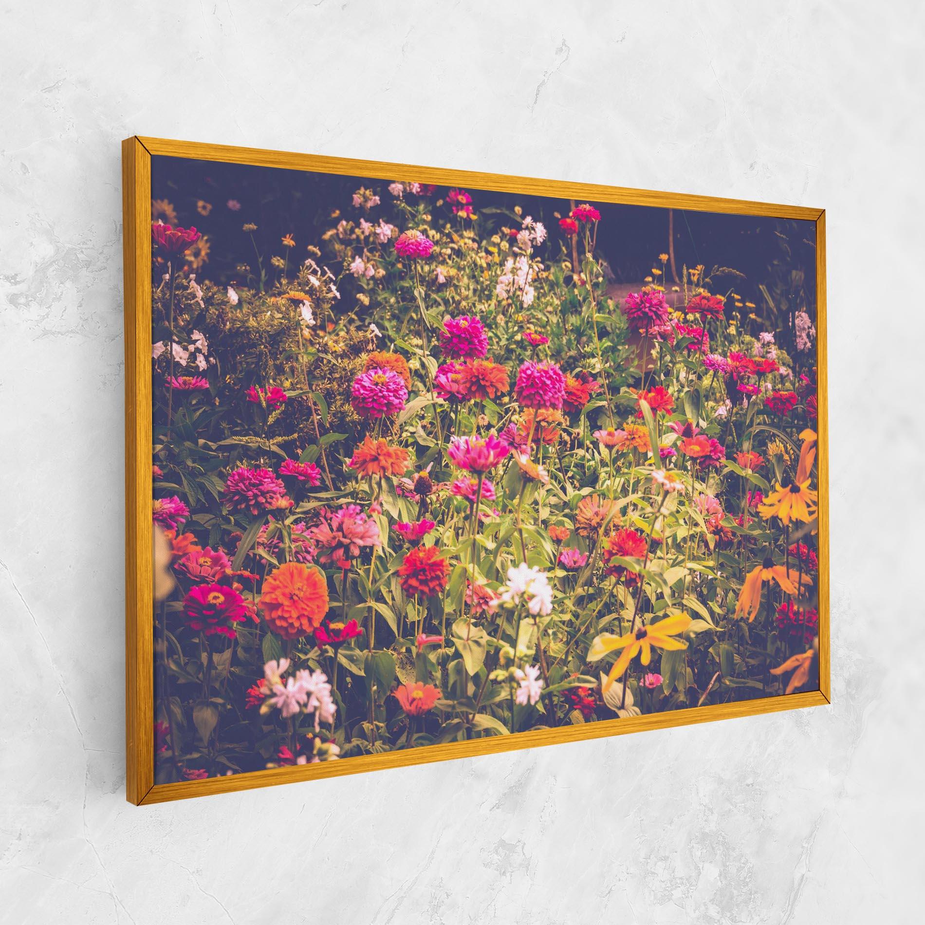 Obraz na Płótnie Colorful Wild Field mockup 1