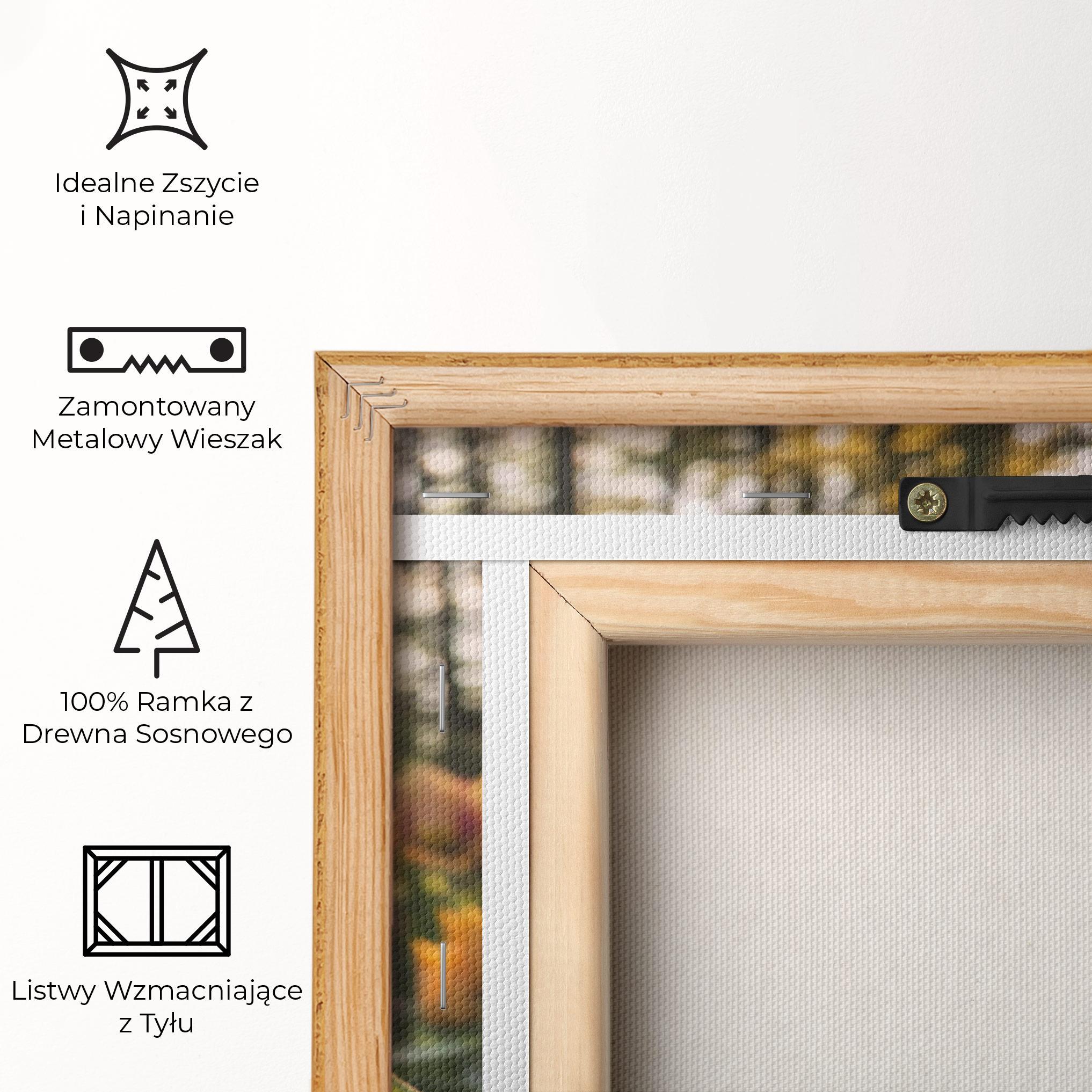 Obraz na Płótnie Forest Tulips mockup 5