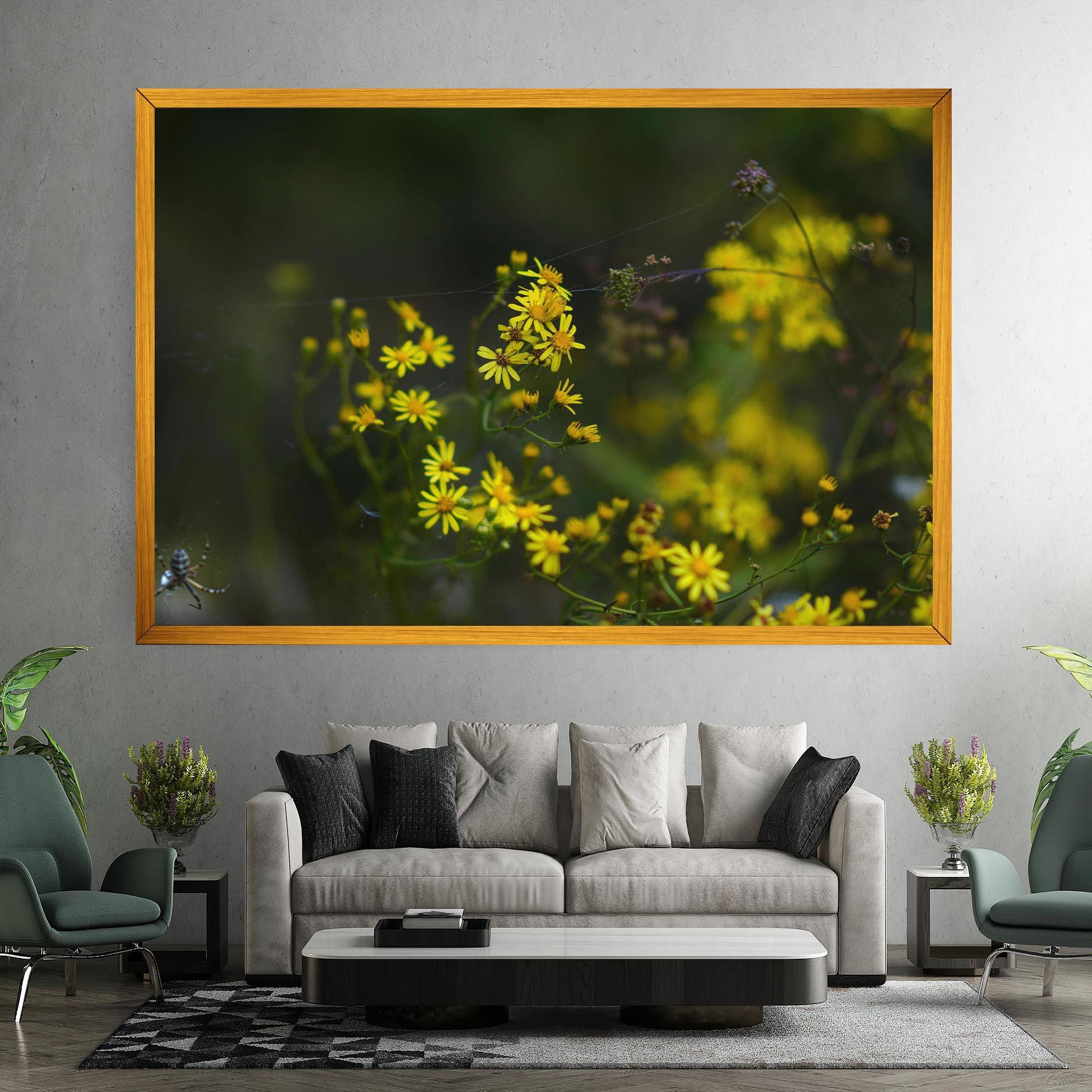 Obraz na Płótnie Small Wild Flowers mockup 7