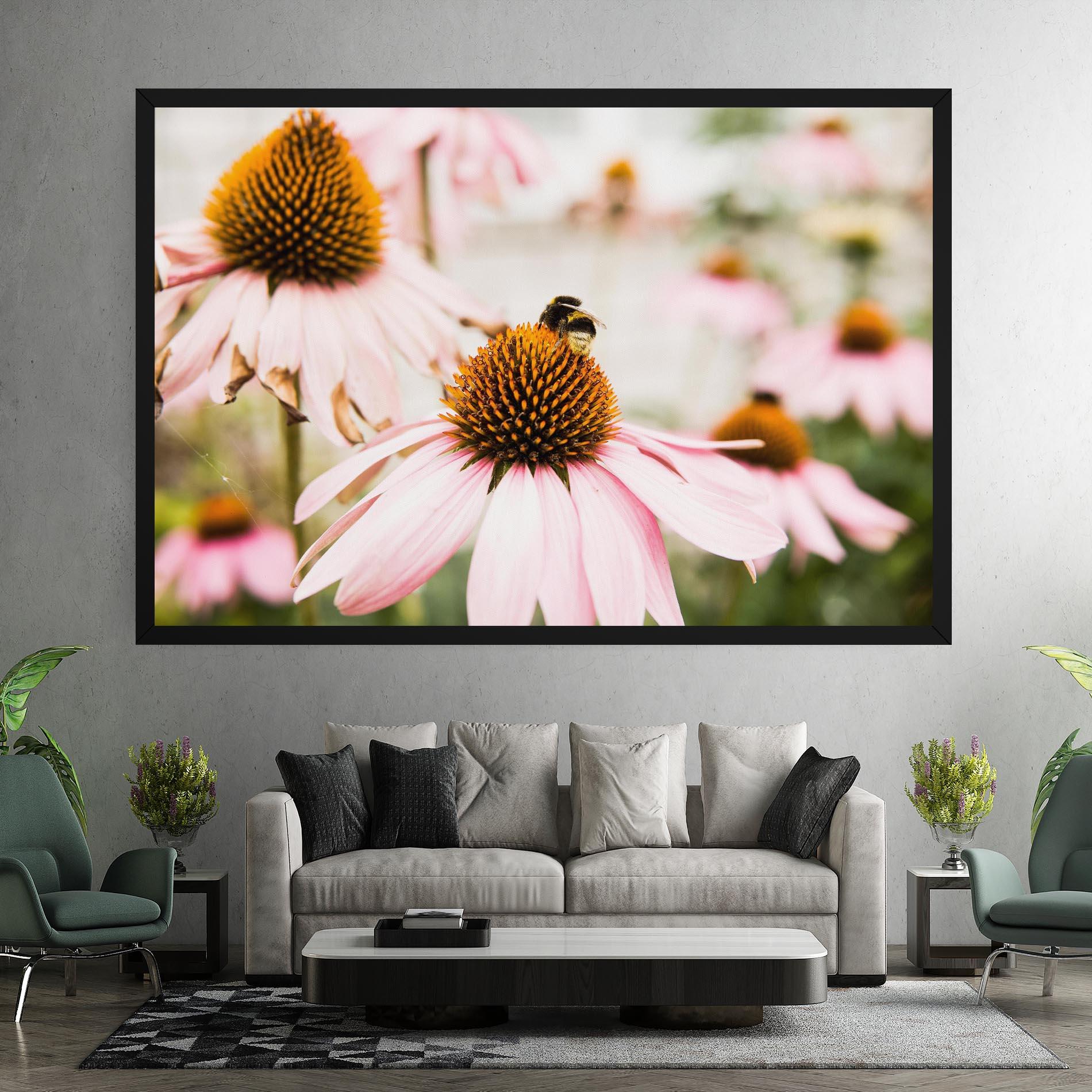 Obraz na Płótnie Daylight Flower mockup 7