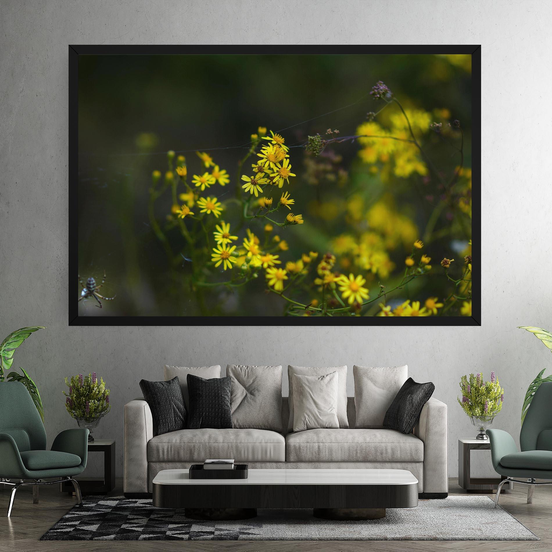 Obraz na Płótnie Small Wild Flowers mockup 7