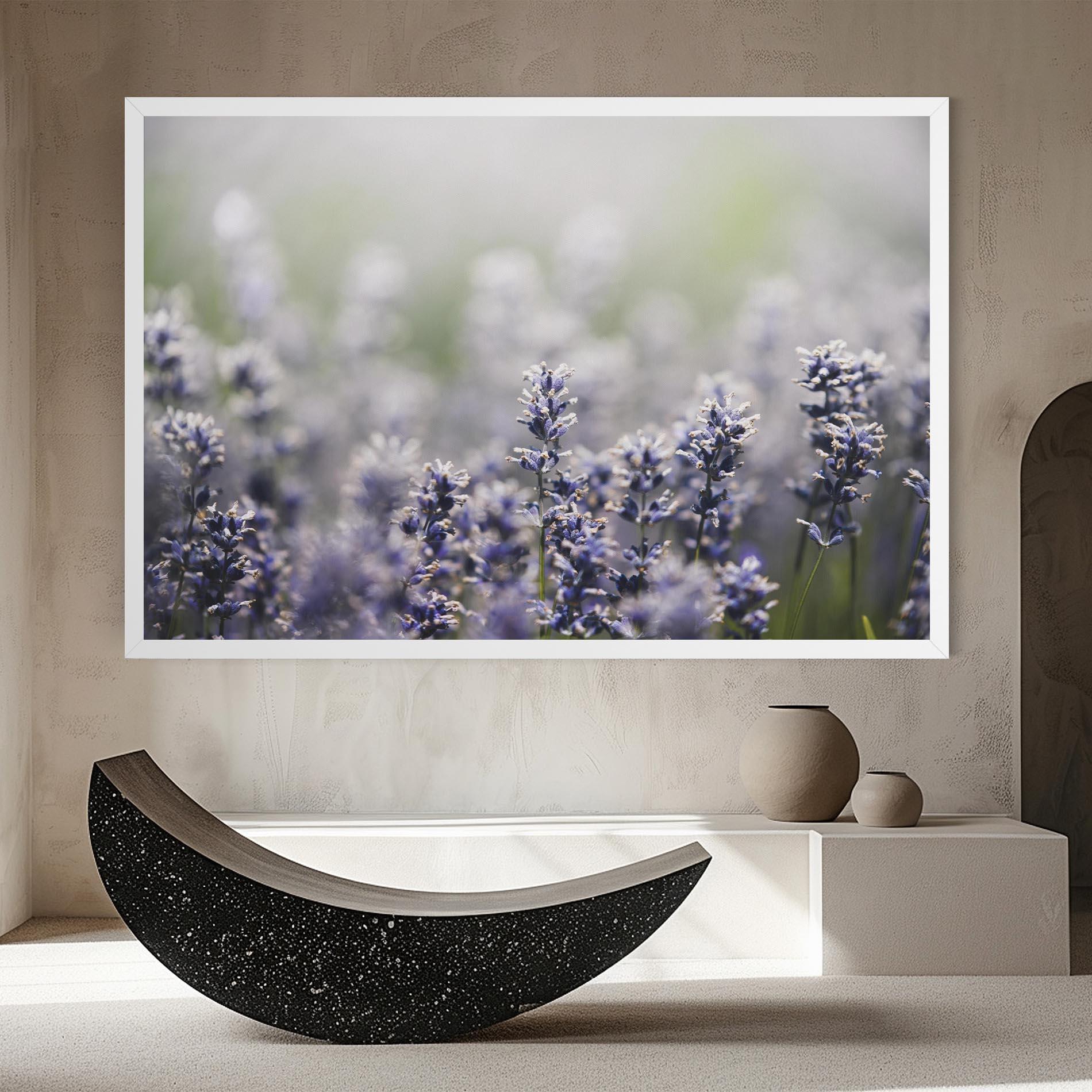 Obraz na Płótnie White Purple Wild mockup 8