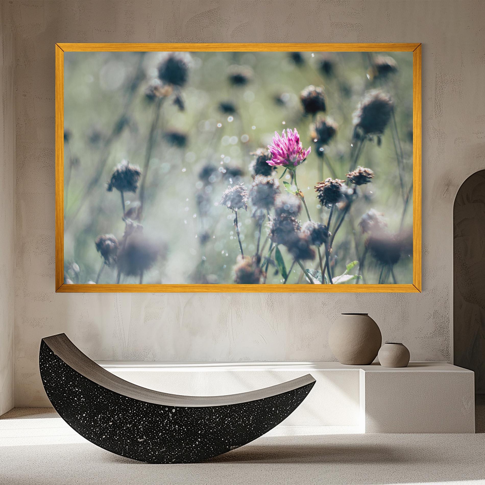 Obraz na Płótnie Dreamy Purple Flower mockup 8