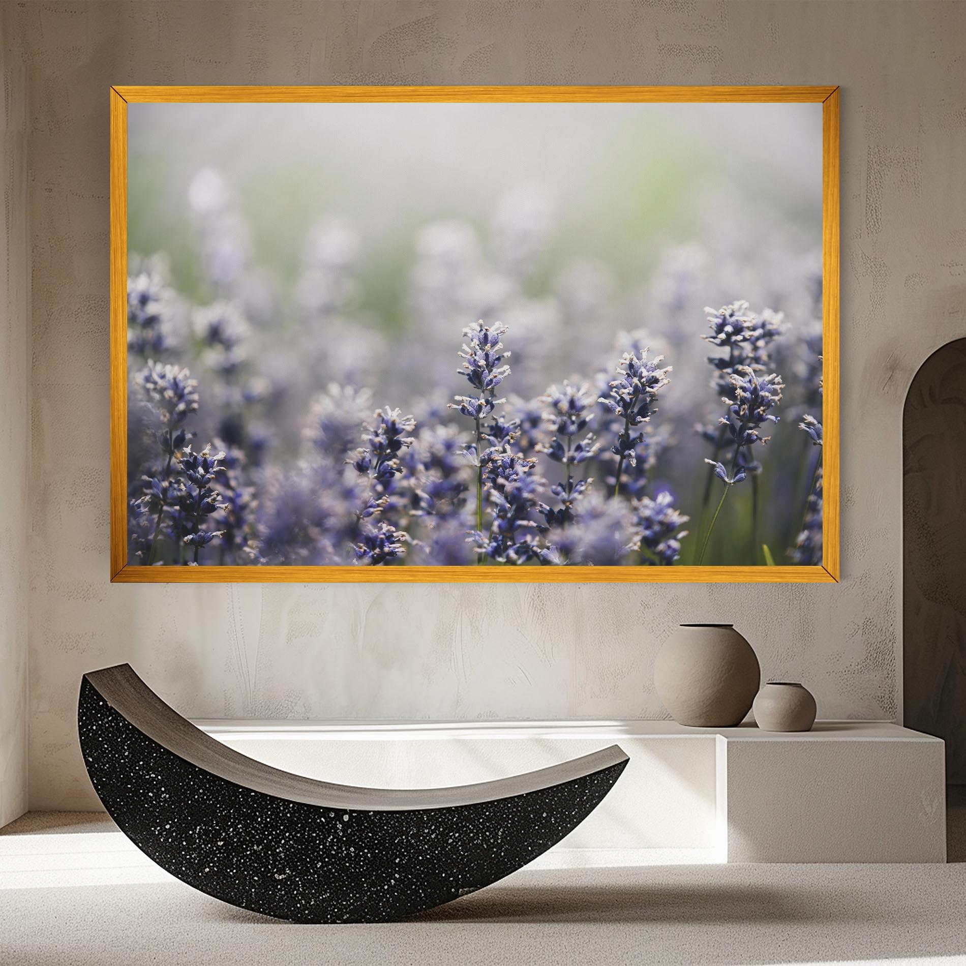 Obraz na Płótnie White Purple Wild mockup 8