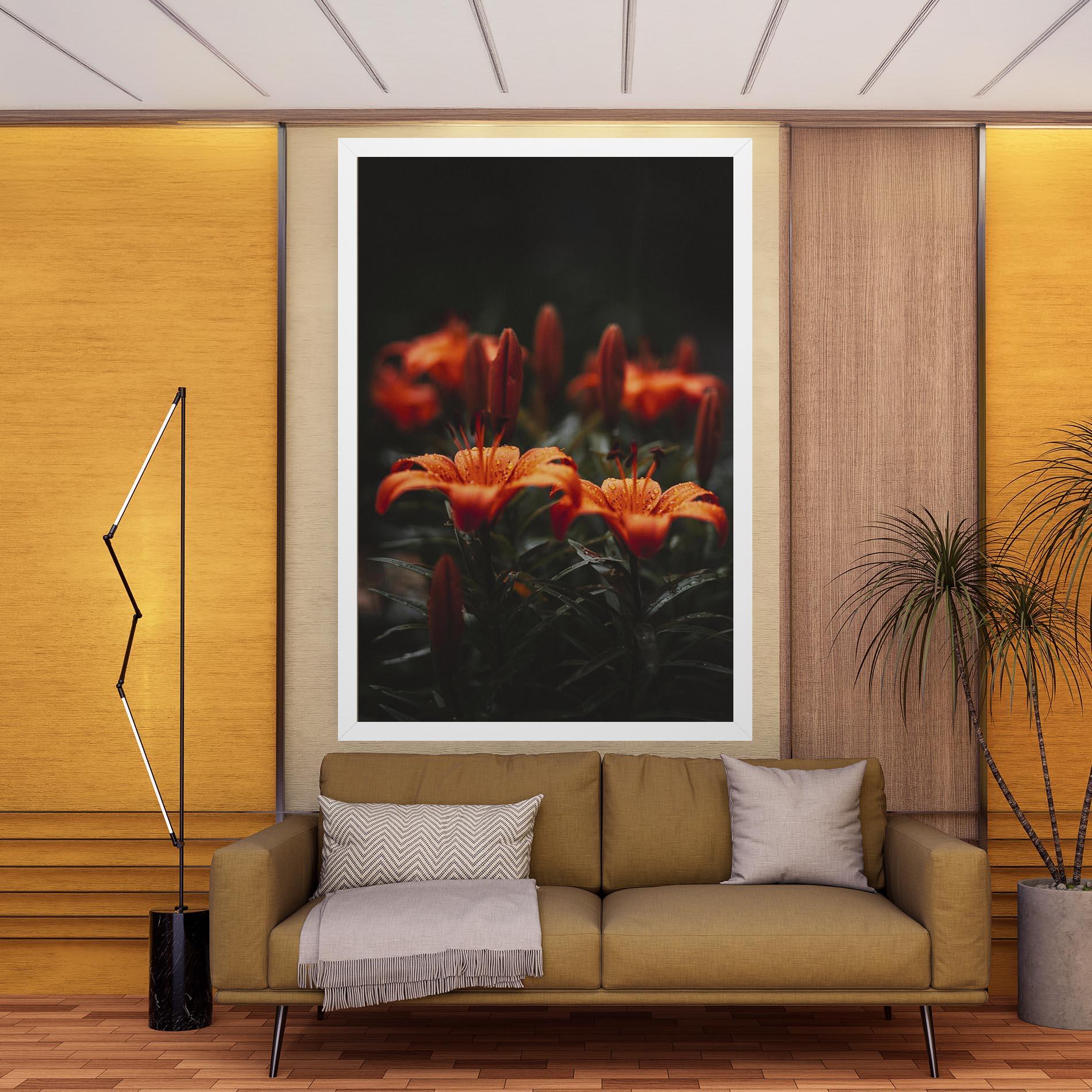 Obraz na Płótnie Dreamy Wild Flower mockup 9