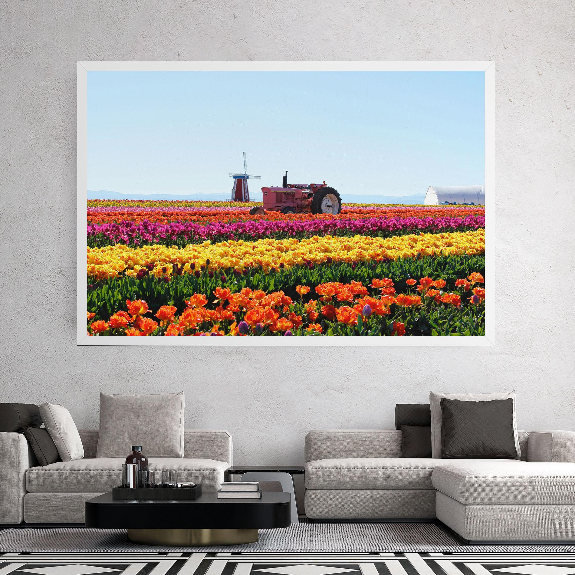 Obraz na Płótnie Working Wild Field mockup 2