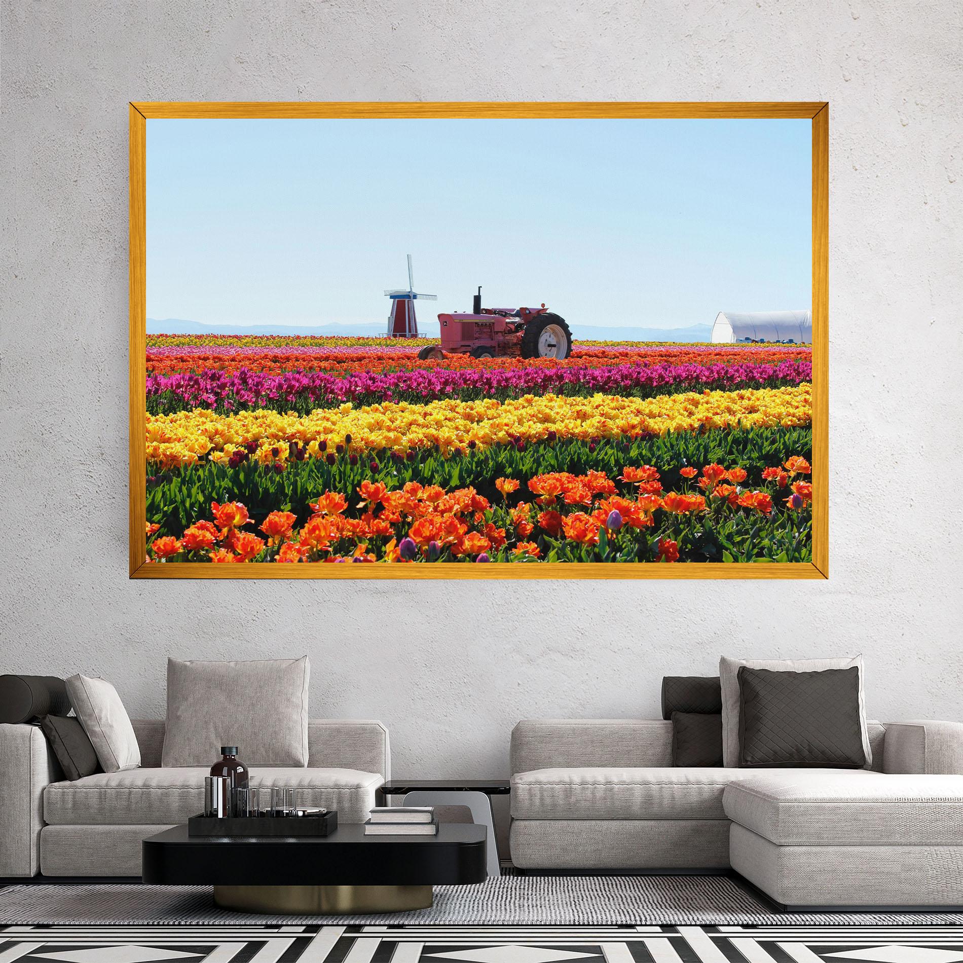 Obraz na Płótnie Working Wild Field mockup 2