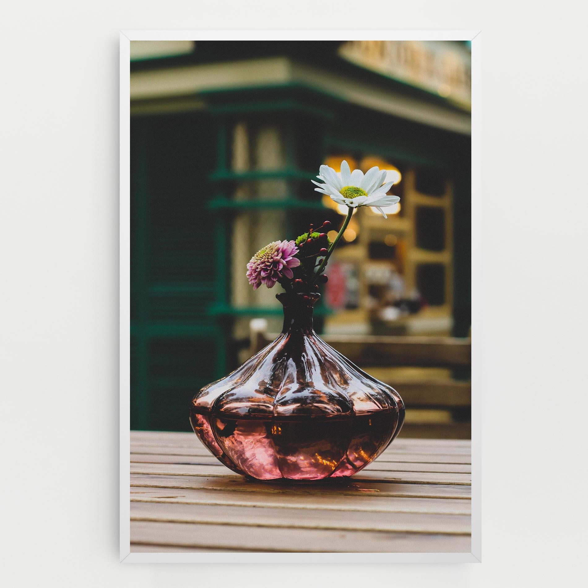 Obraz na Płótnie Pink Vase Flower mockup 0