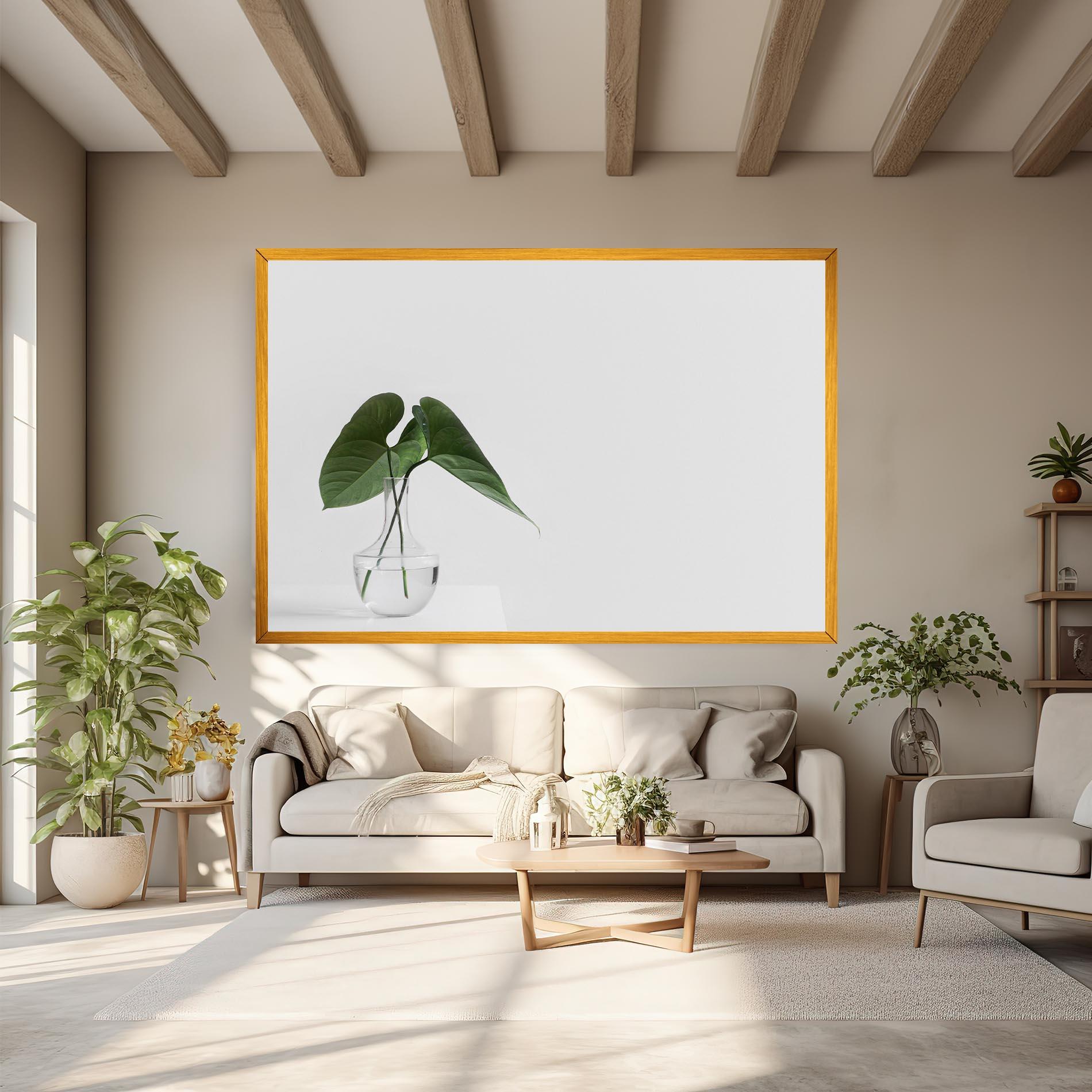 Obraz na Płótnie White Table Vase mockup 6