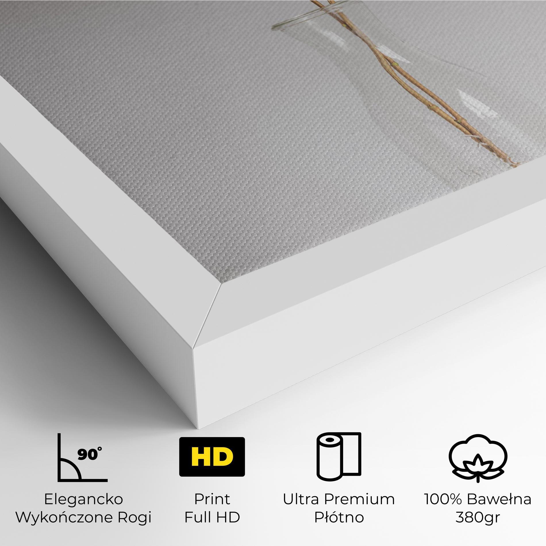 Obraz na Płótnie Pretty Flower Vase mockup 4