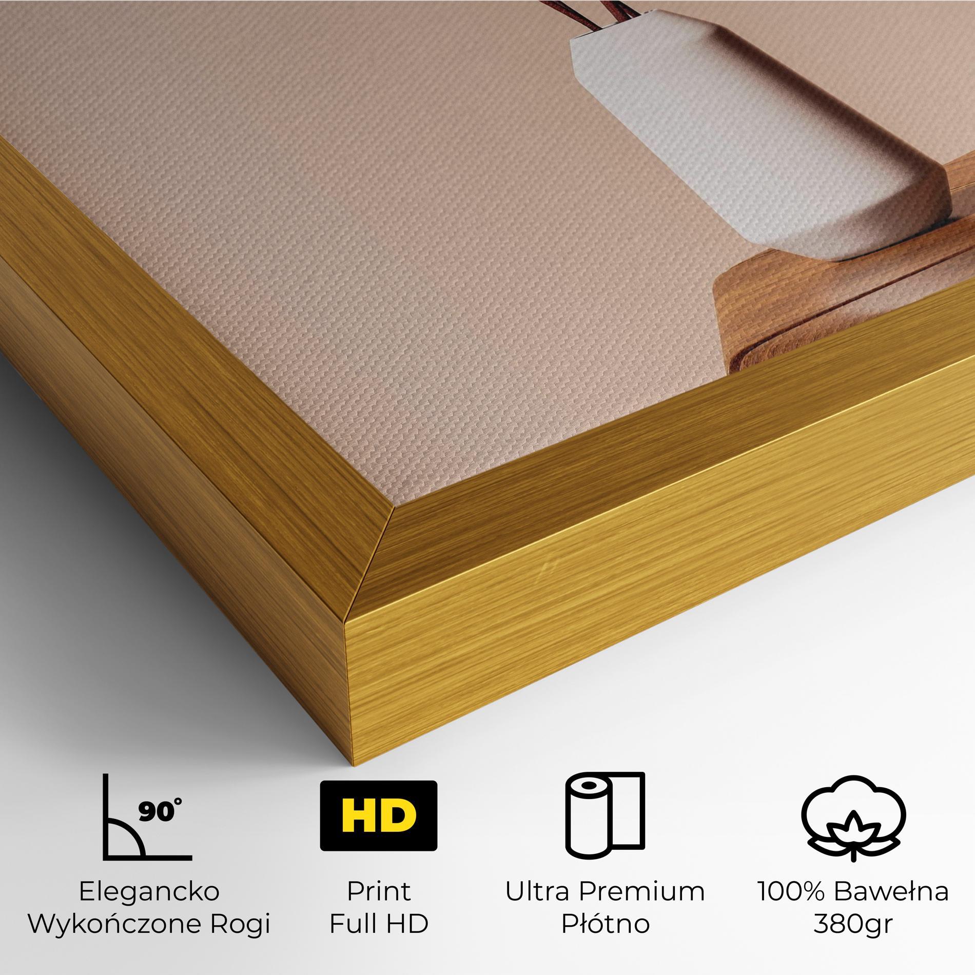 Obraz na Płótnie Pink Circle Vase mockup 4