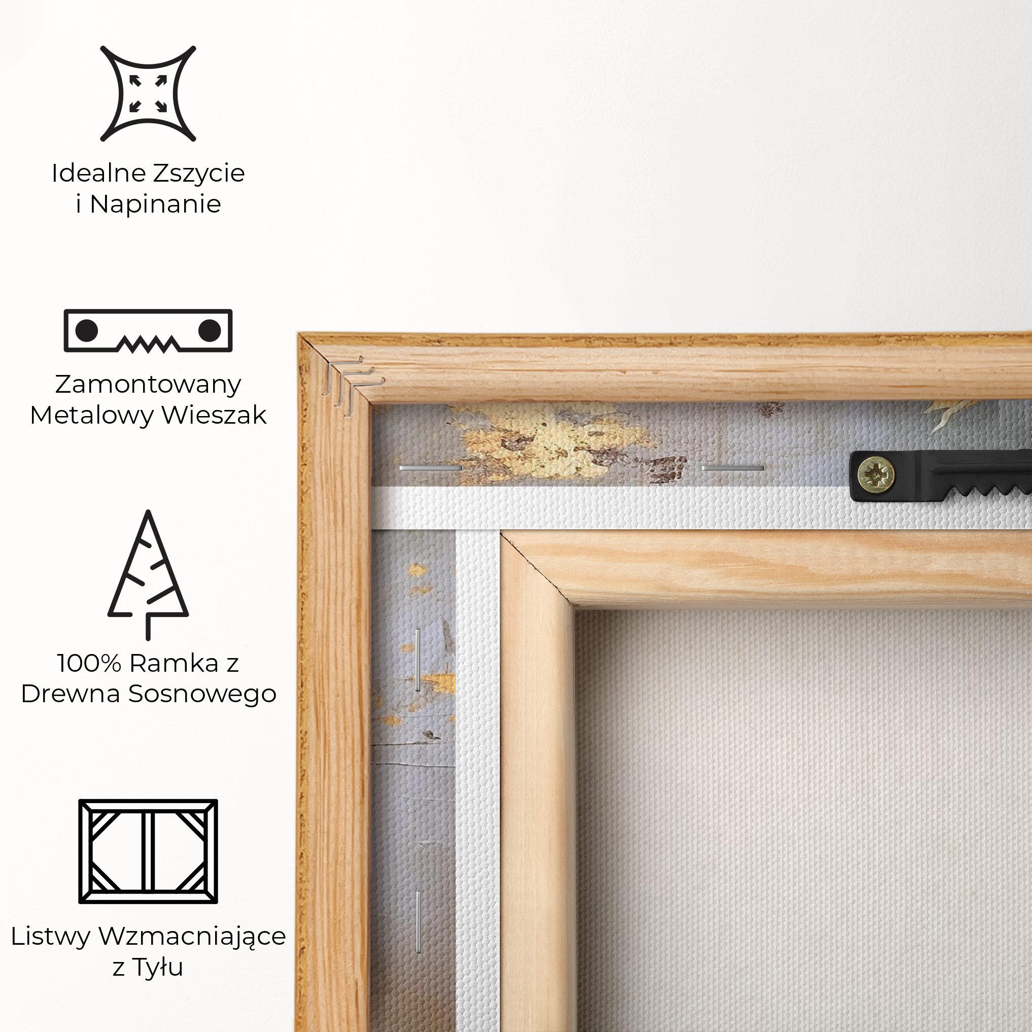 Obraz na Płótnie Grey Painting Vase mockup 5