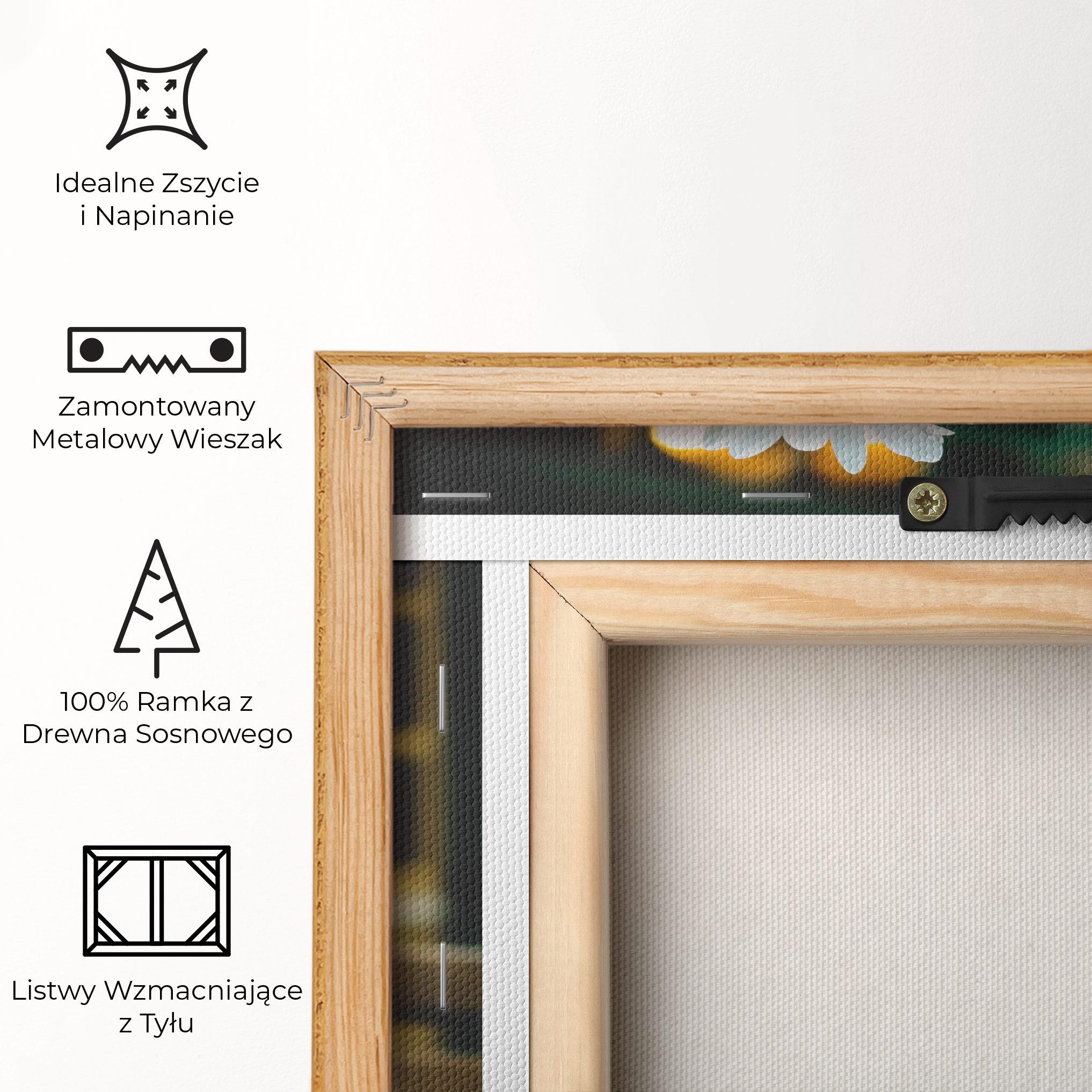 Obraz na Płótnie Pink Vase Flower mockup 5