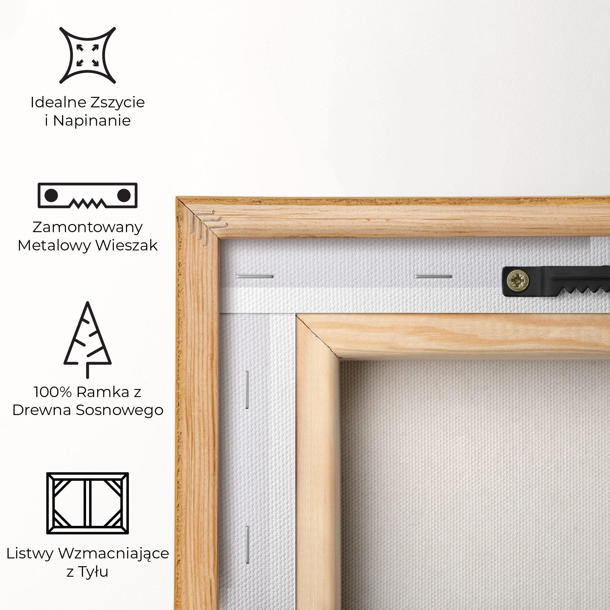 Obraz na Płótnie Pretty Leaf Vase mockup 5