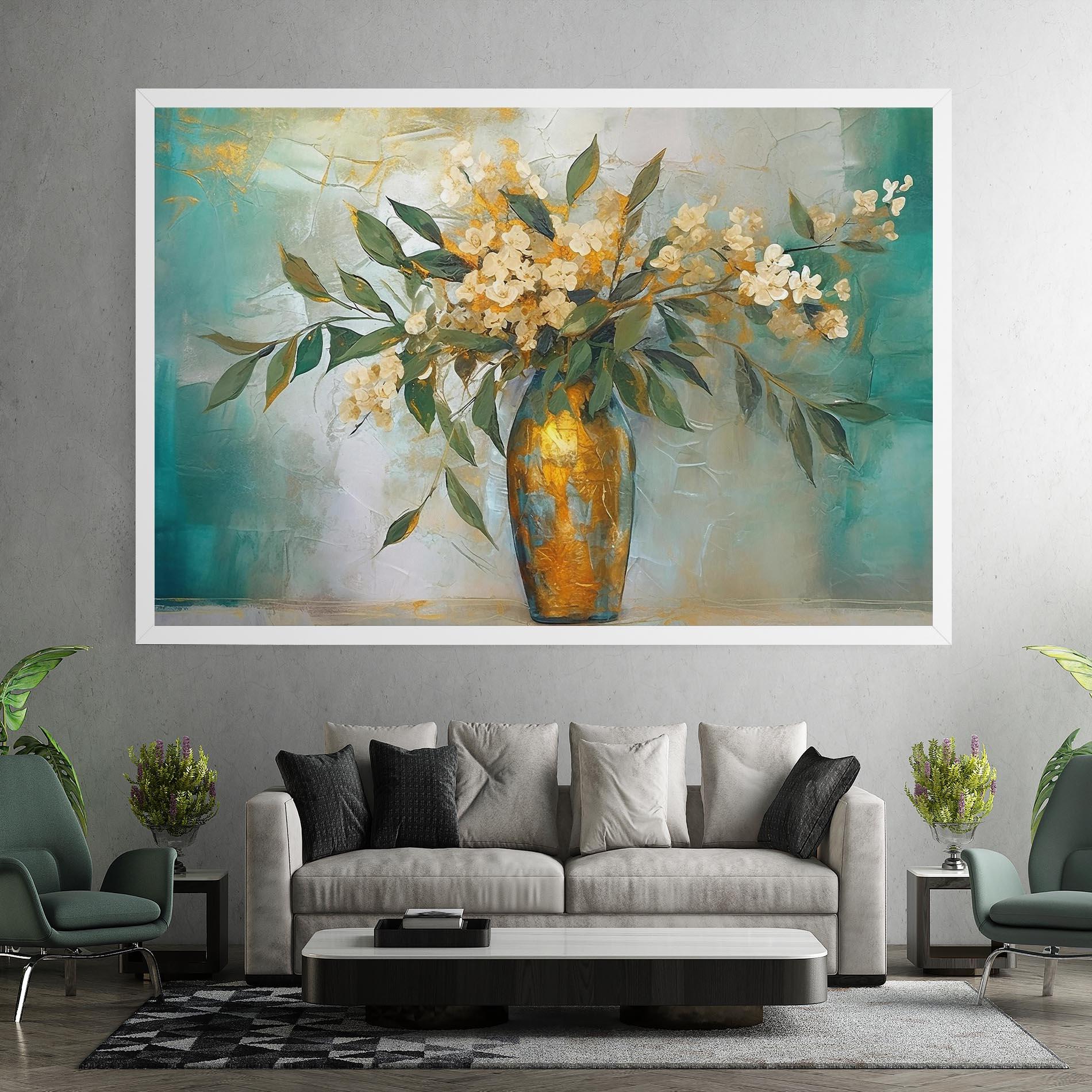 Obraz na Płótnie Abstract Vase Art mockup 7