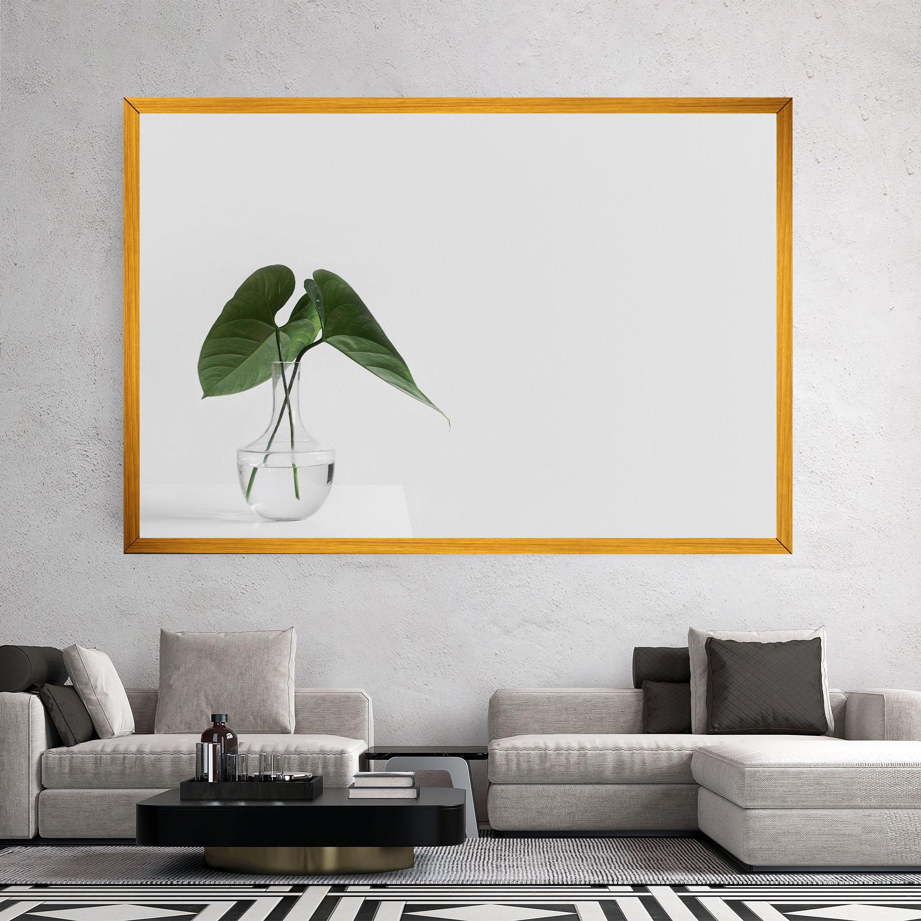 Obraz na Płótnie White Table Vase mockup 2