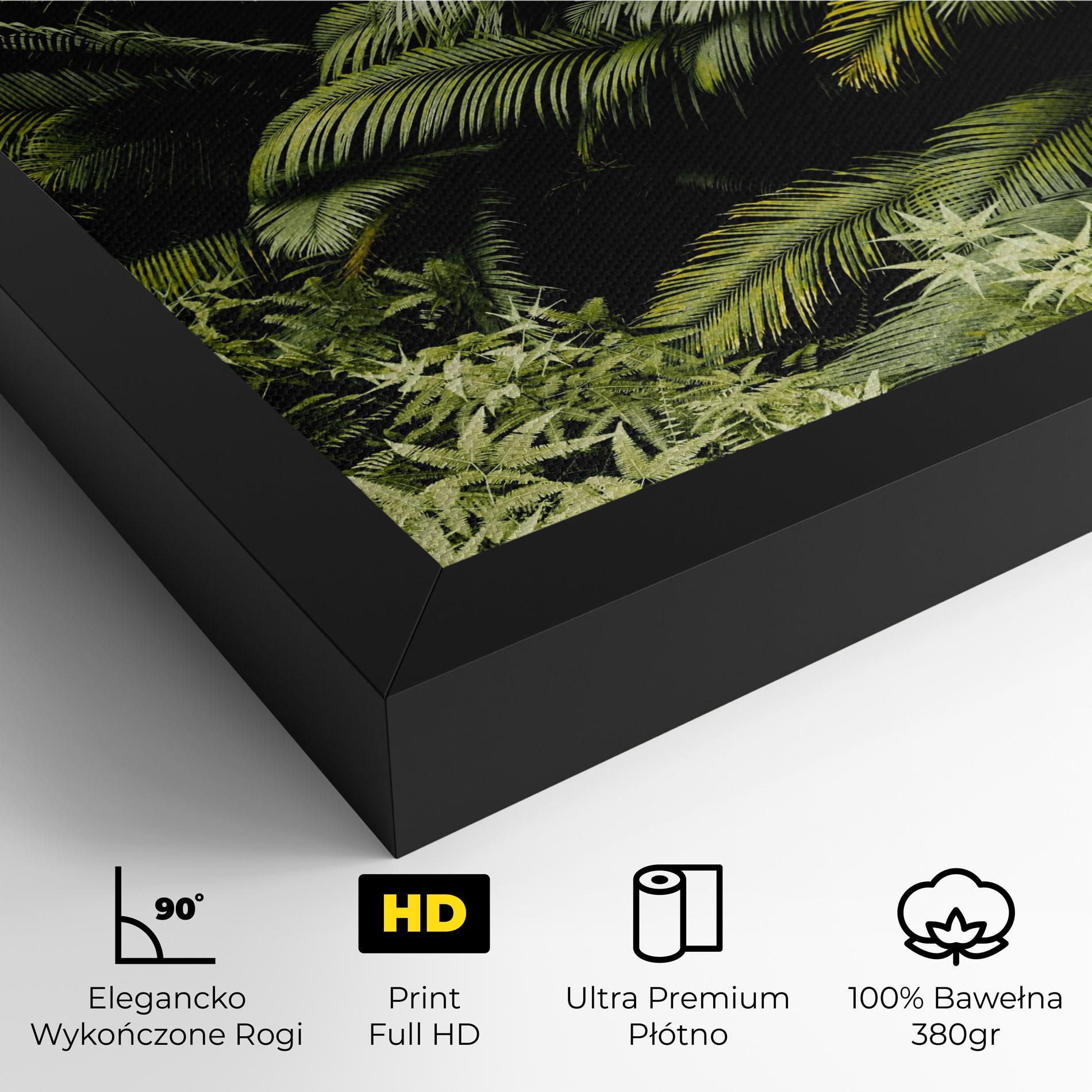 Obraz na Płótnie Into The Jungle mockup 4