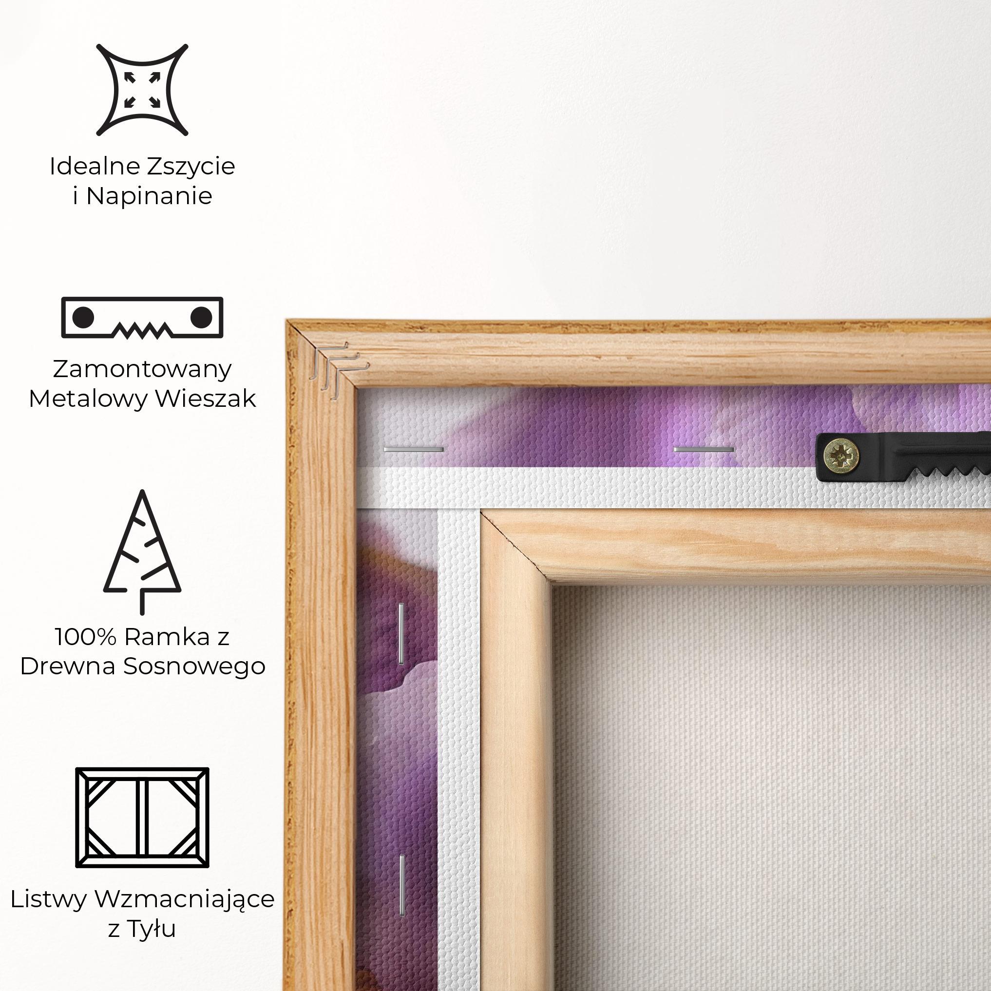 Obraz na Płótnie Iris In Vase mockup 5