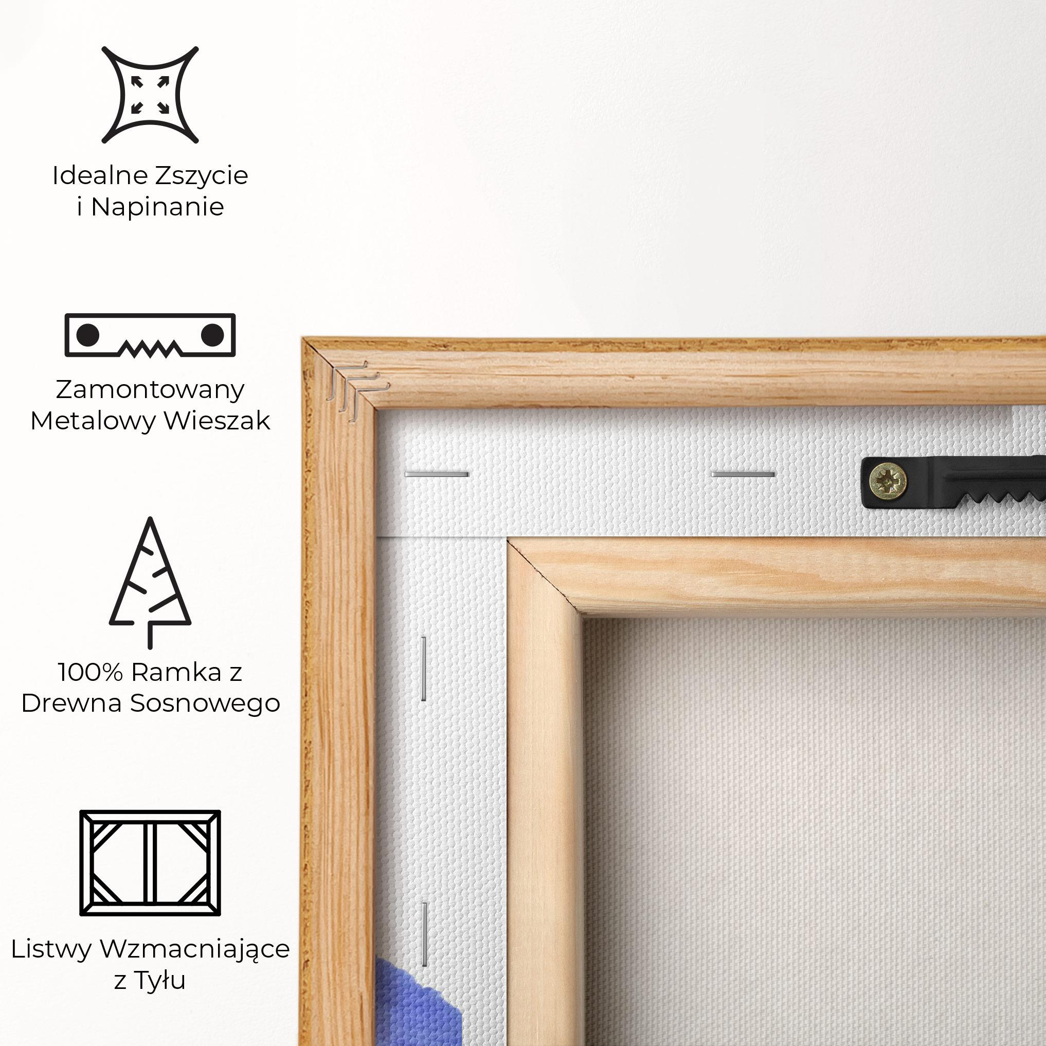 Obraz na Płótnie Yellow Color Iris mockup 5